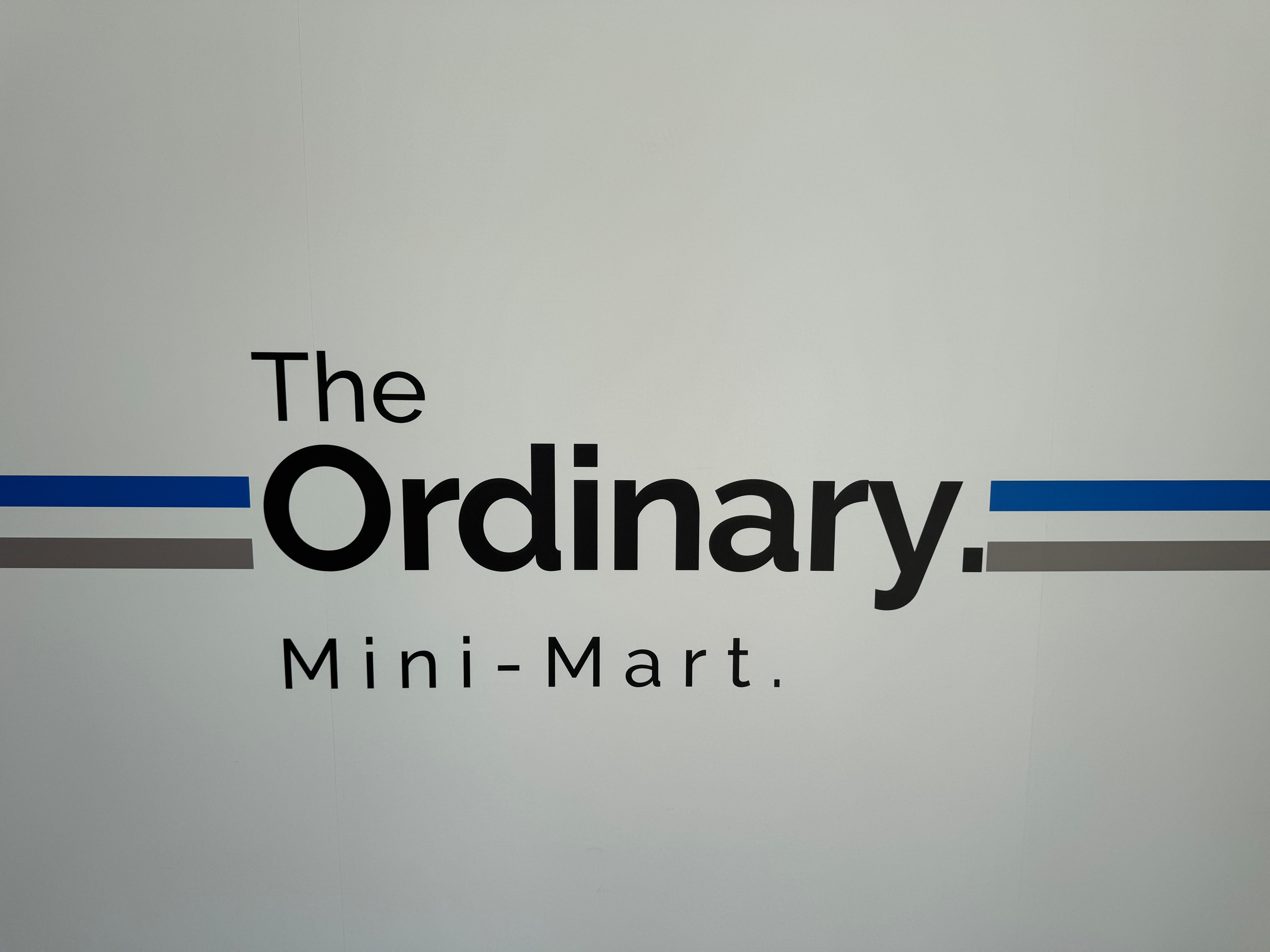 「The Ordinary」が下北沢でコンビニ風ポップアップを8月31日まで開催中。黃信維