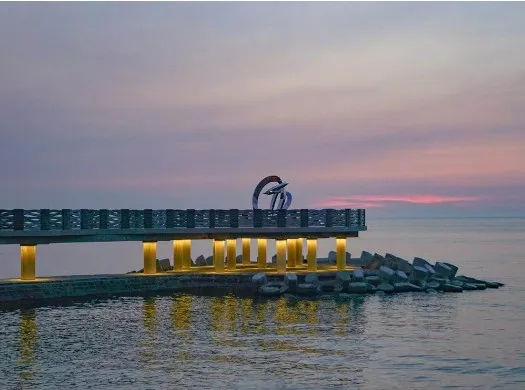北海岸観光スポットおすすめ：芝蘭公園海上展望台。（写真／Instagram@monika115419より）