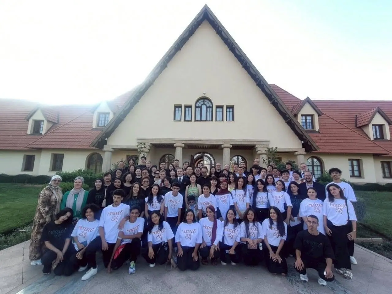 臺北市民交響樂團2025年7月26日由團長Sway率團到北非摩洛哥，展開為期14天的音樂國民外交。（圖／臺北市民交響樂團提供）