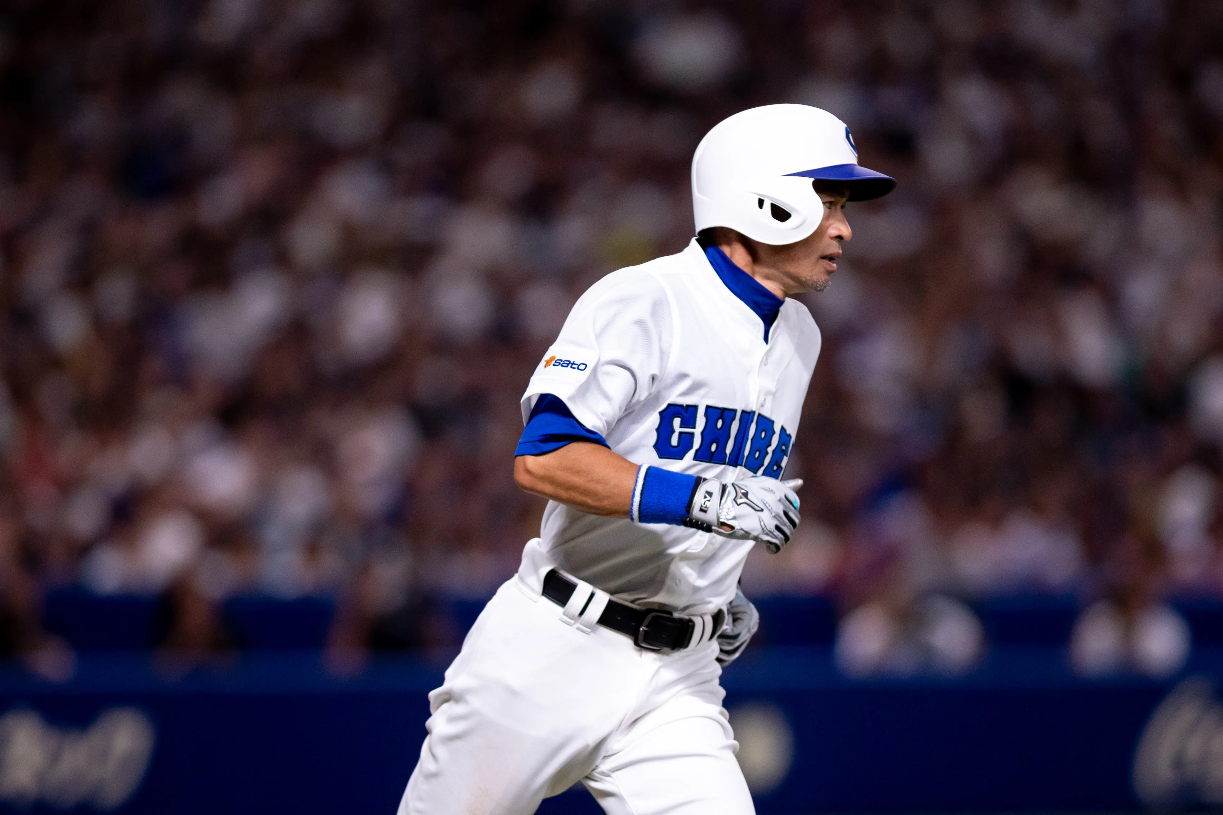 イチロー氏、松井秀喜氏、松井稼頭央氏、松坂大輔氏が「SATO presents 高校野球女子選抜 VS イチロー選抜 KOBE CHIBEN」に参加。（丁勤紜）