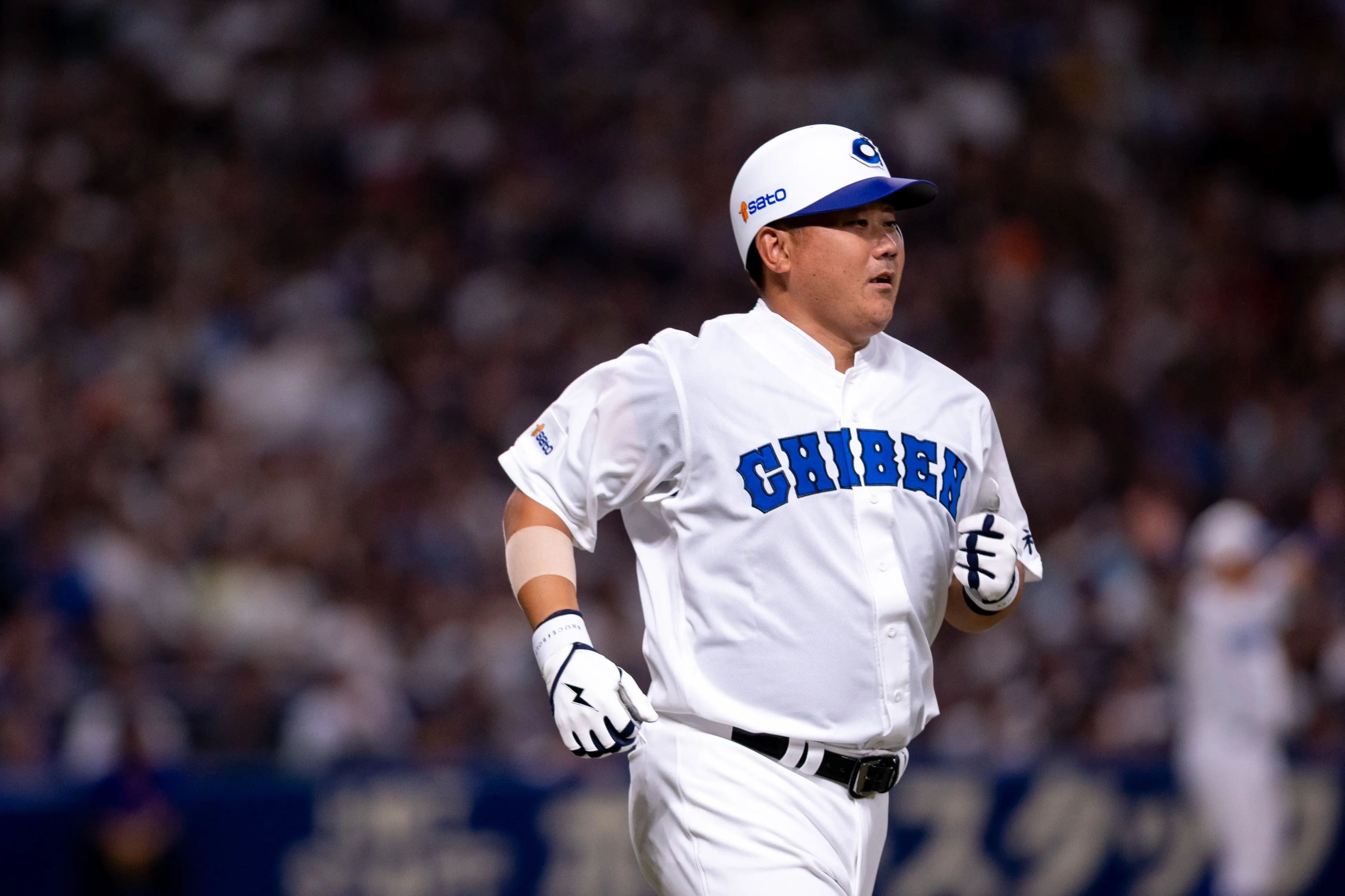 イチロー氏、松井秀喜氏、松井稼頭央氏、松坂大輔氏が「SATO presents 高校野球女子選抜 VS イチロー選抜 KOBE CHIBEN」に参加。（丁勤紜）