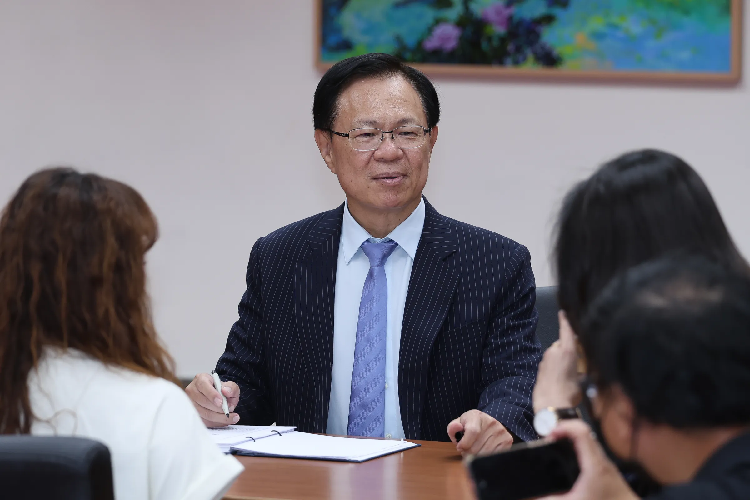 20250901-立法院第十一屆第四會期立委報到，張啟楷。（陳品佑攝）