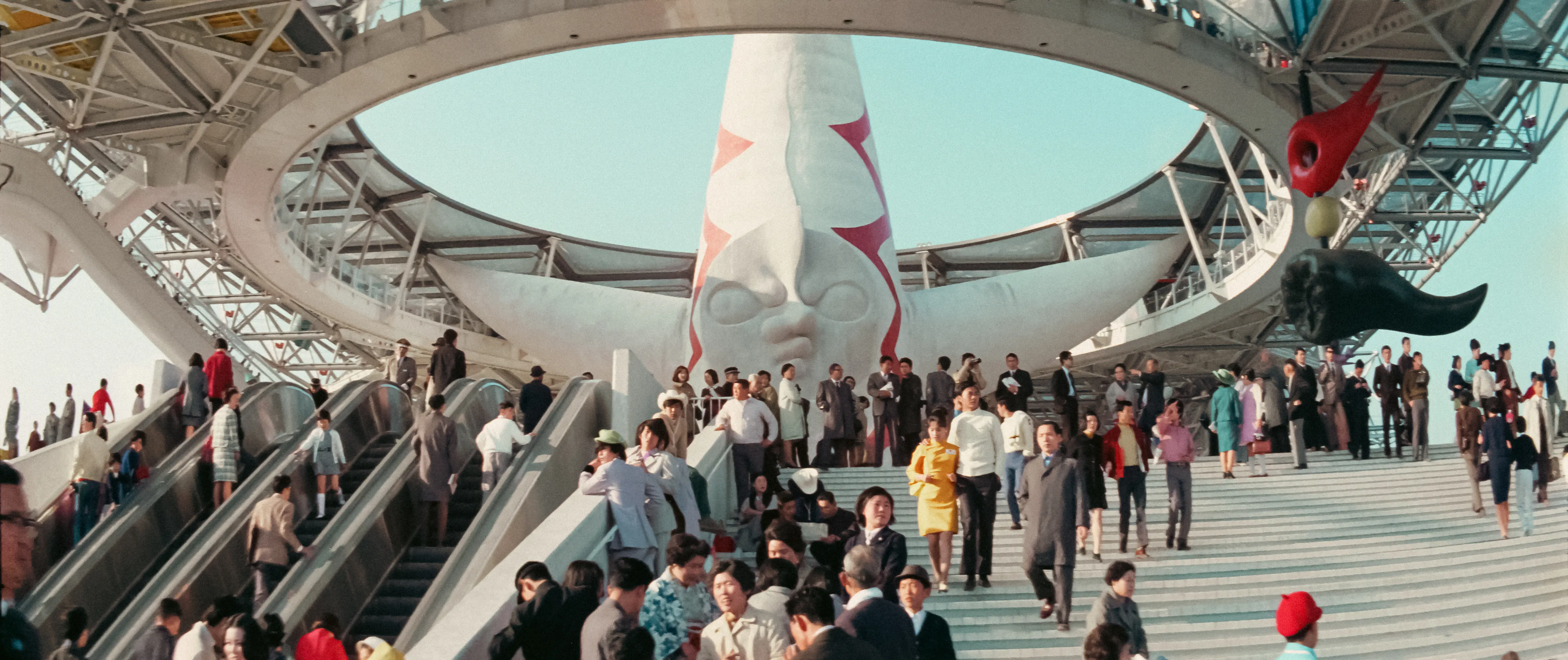 消失半世紀的「萬博神作」《萬博追踪》數位修復版於大阪世界首映。（國家影視聽中心提供）