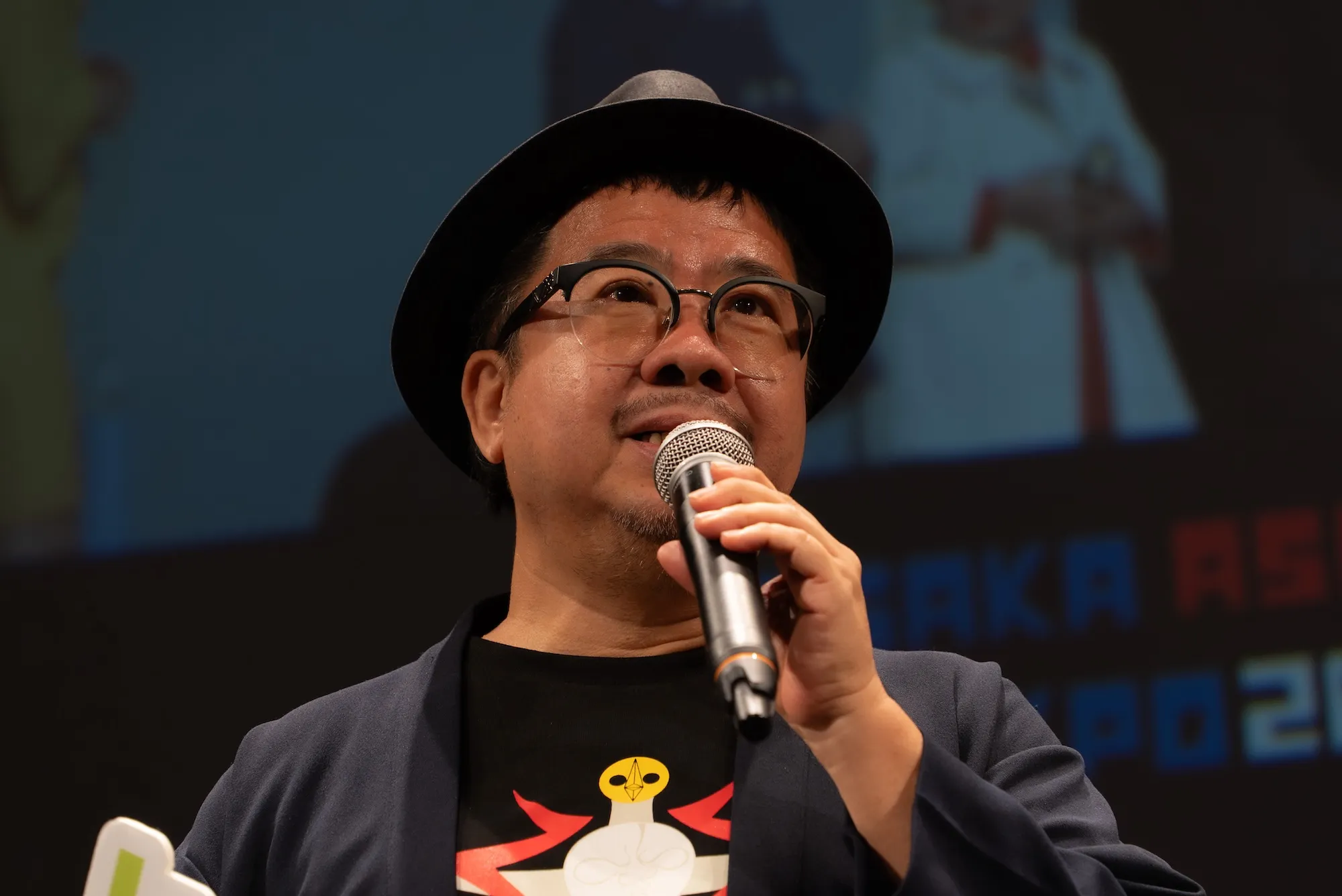 國家電影及視聽文化中心董事長褚明仁自稱是「萬博世代」的觀眾。(國家影視聽中心提供)