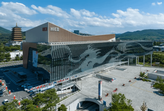 慶州華百會展中心（HICO）。（作者提供）