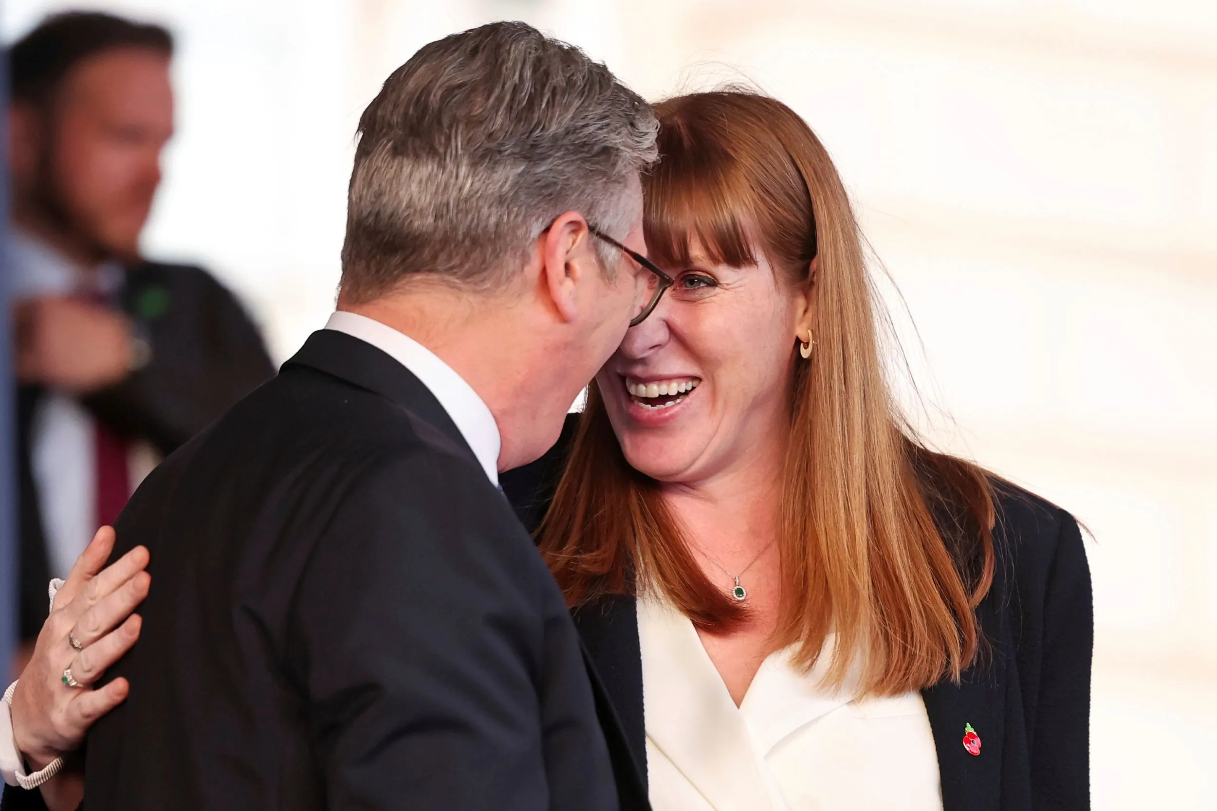 英國工黨施凱爾政府的原副首相雷納自請辭職下台。（美聯社）