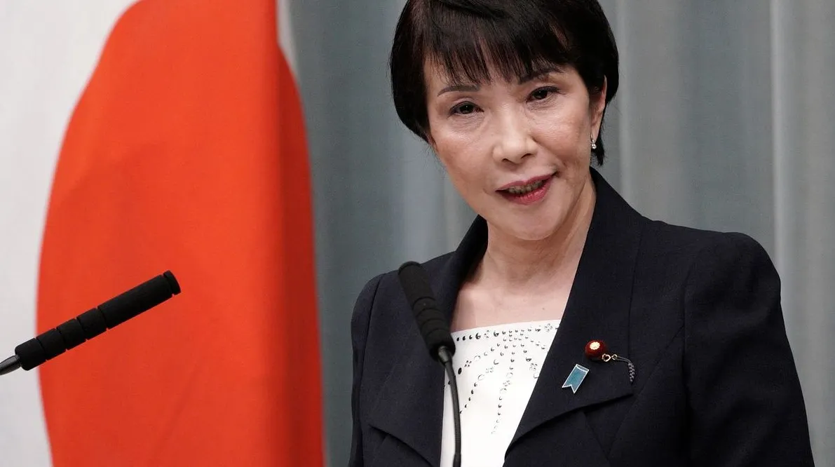 前経済安保大臣高市早苗。（美聯社）
