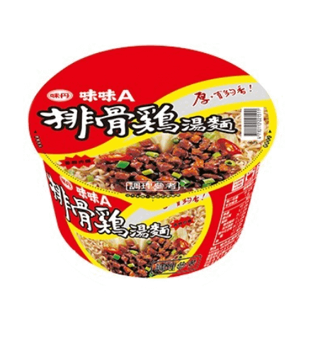 必吃泡麵推薦推薦：味味A排骨雞麵（圖／取自味丹集團官網）