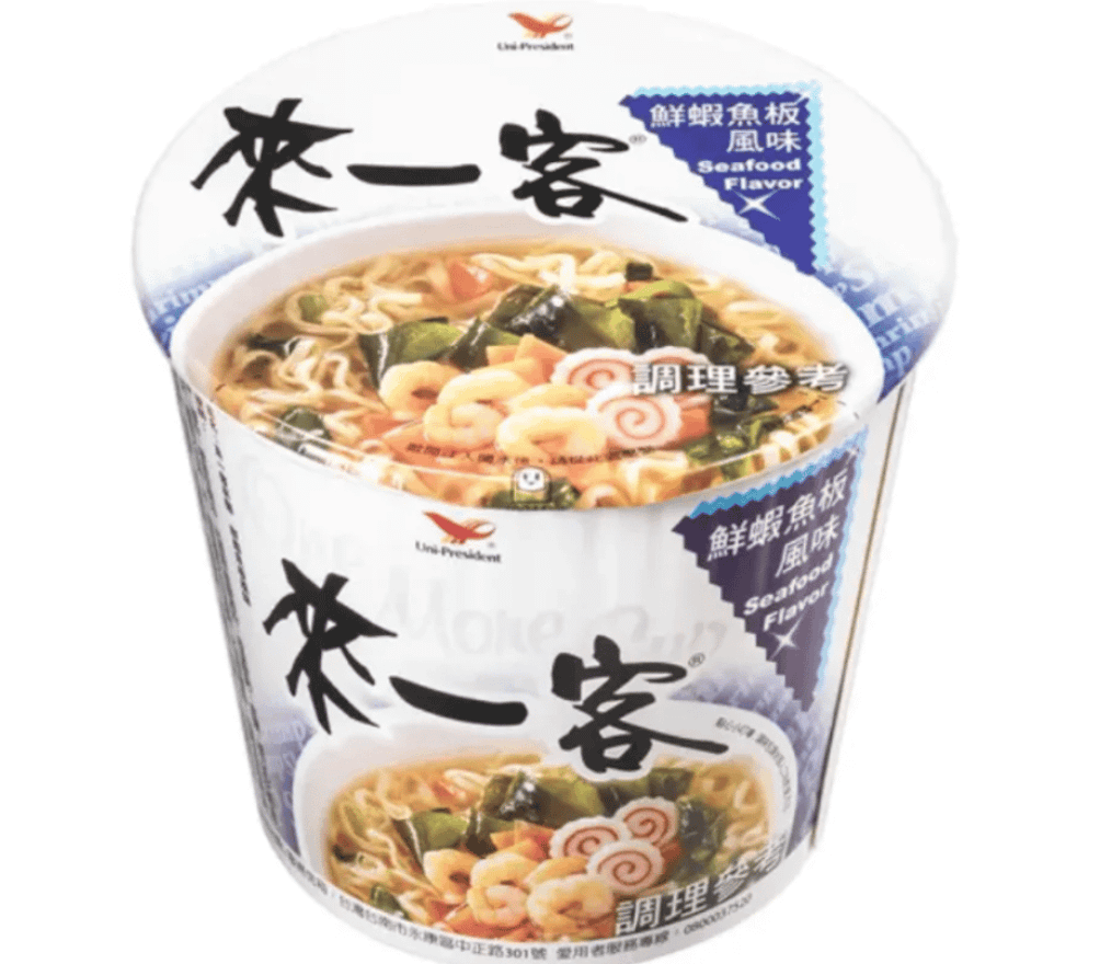 必吃泡麵推薦推薦：來一客鮮蝦魚板。（圖／取自統一官網）