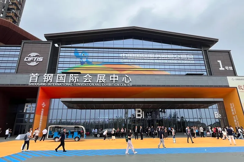 服貿會現場/田暢拍攝