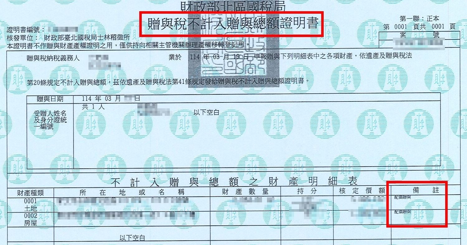 總額證明書。（圖／全謹事務所提供）