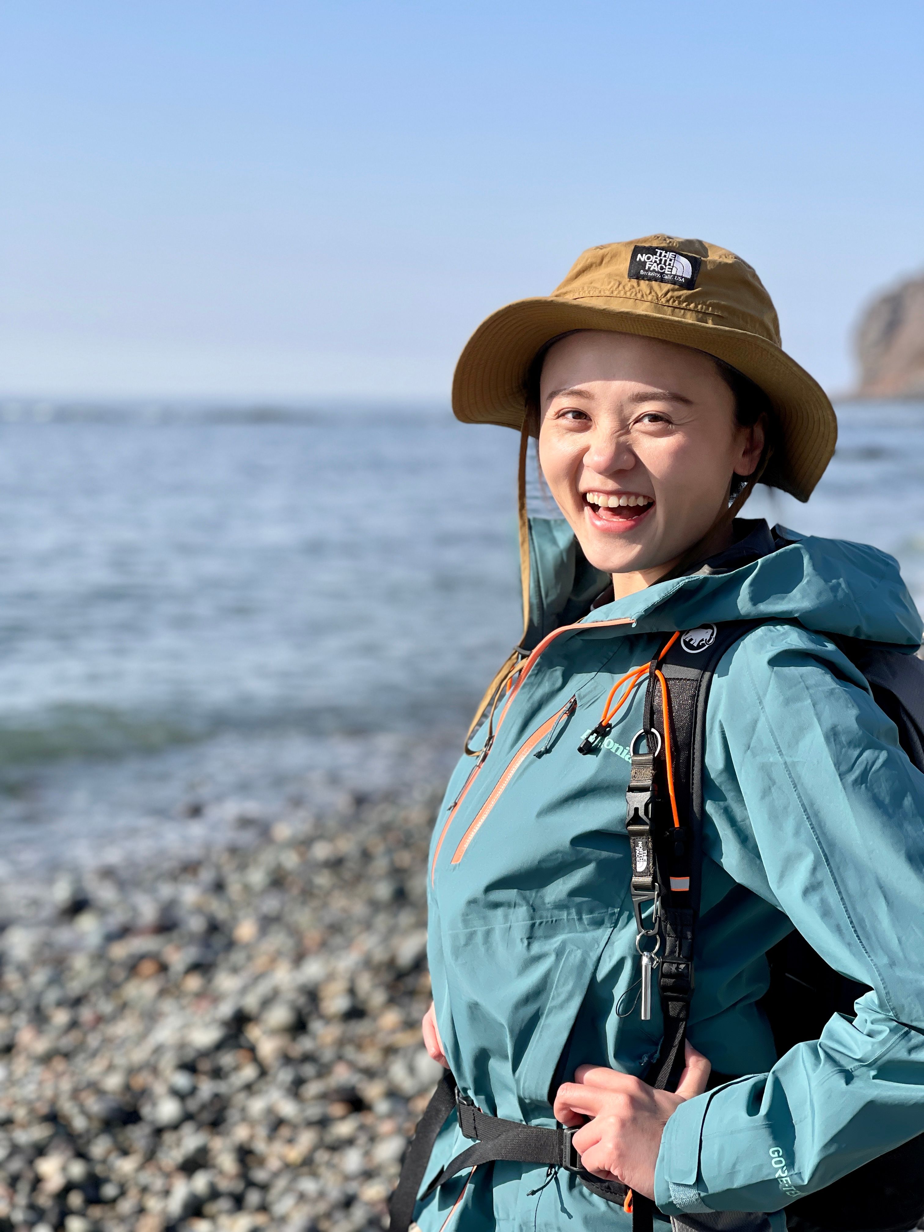 台湾出身のLanさんは北海道・知床で唯一の中国語ガイドとして活動し、《風伝媒》の取材に移住の経緯や地域との暮らしを語った。Lan