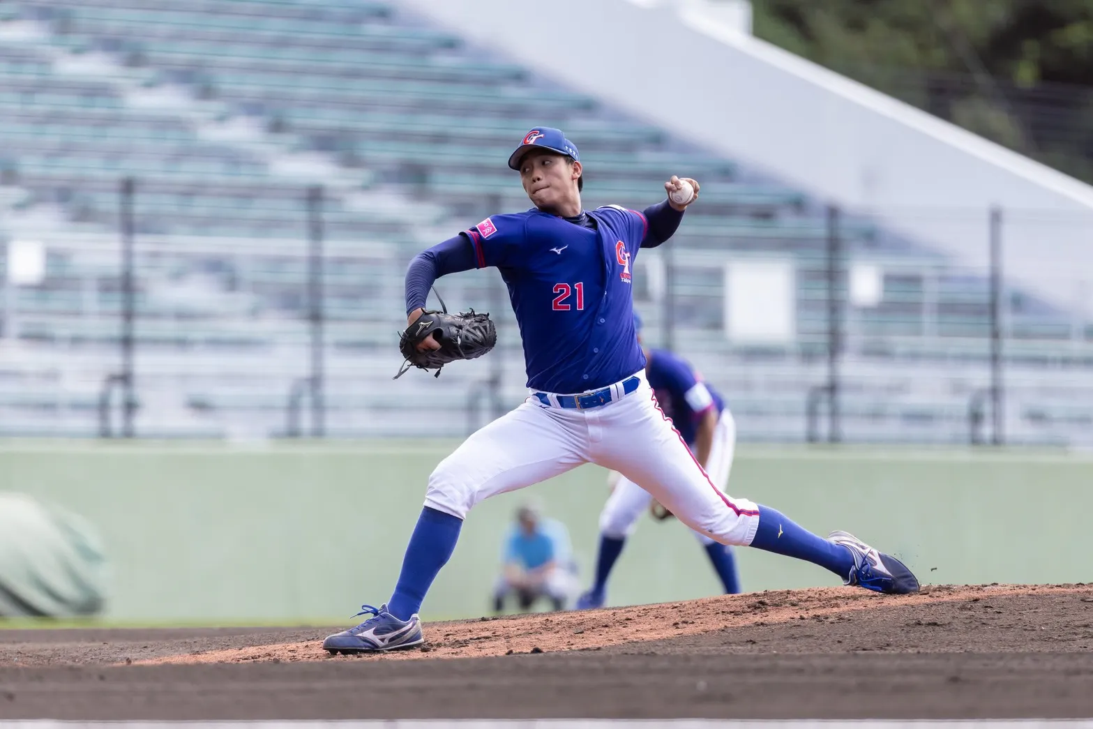 U18世界盃棒球賽季軍戰14日登場，台灣隊此役派出劉任右先發。（棒協提供）