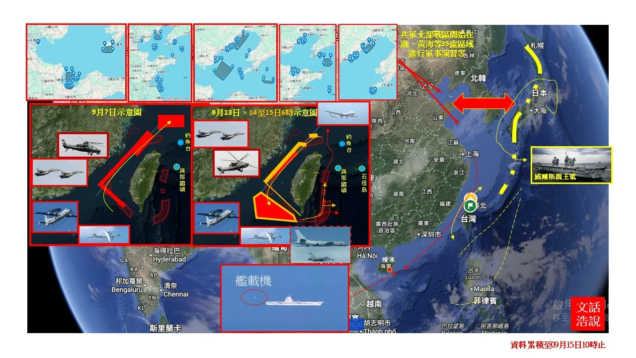 中國力抗八國聯軍，島鏈內外你來我往，臨戰螺旋不斷攀升。（作者提供）