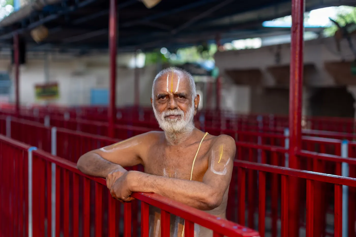 這座寺廟之前遊客寥寥，直到C.S.戈帕拉克里希納決定將這座寺廟重新打造為為渴望出國的人提供庇佑的聖地。（華爾街日報）