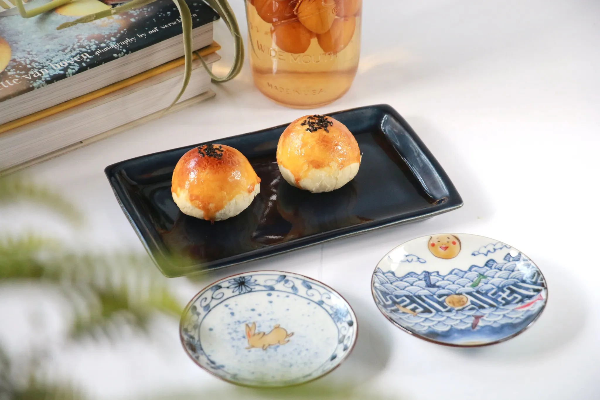 陳耀訓·麵包埠蛋黃酥。（圖／取自陳耀訓·麵包埠Yoshi Bakery臉書專頁）