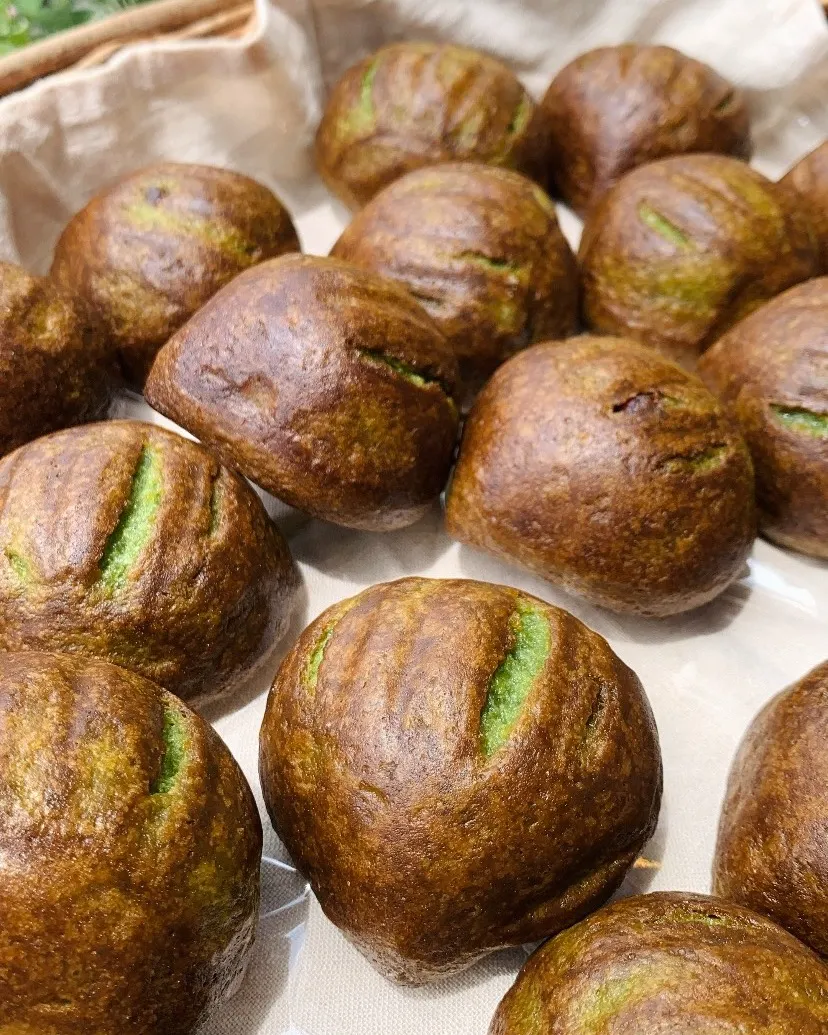 吉爾斯手作烘焙奶油烤年糕。（圖／取自吉爾斯手作烘焙 麵包 造型蛋糕 彌月 團購 伴手禮 天然 新鮮 嚴選食材臉書專頁）