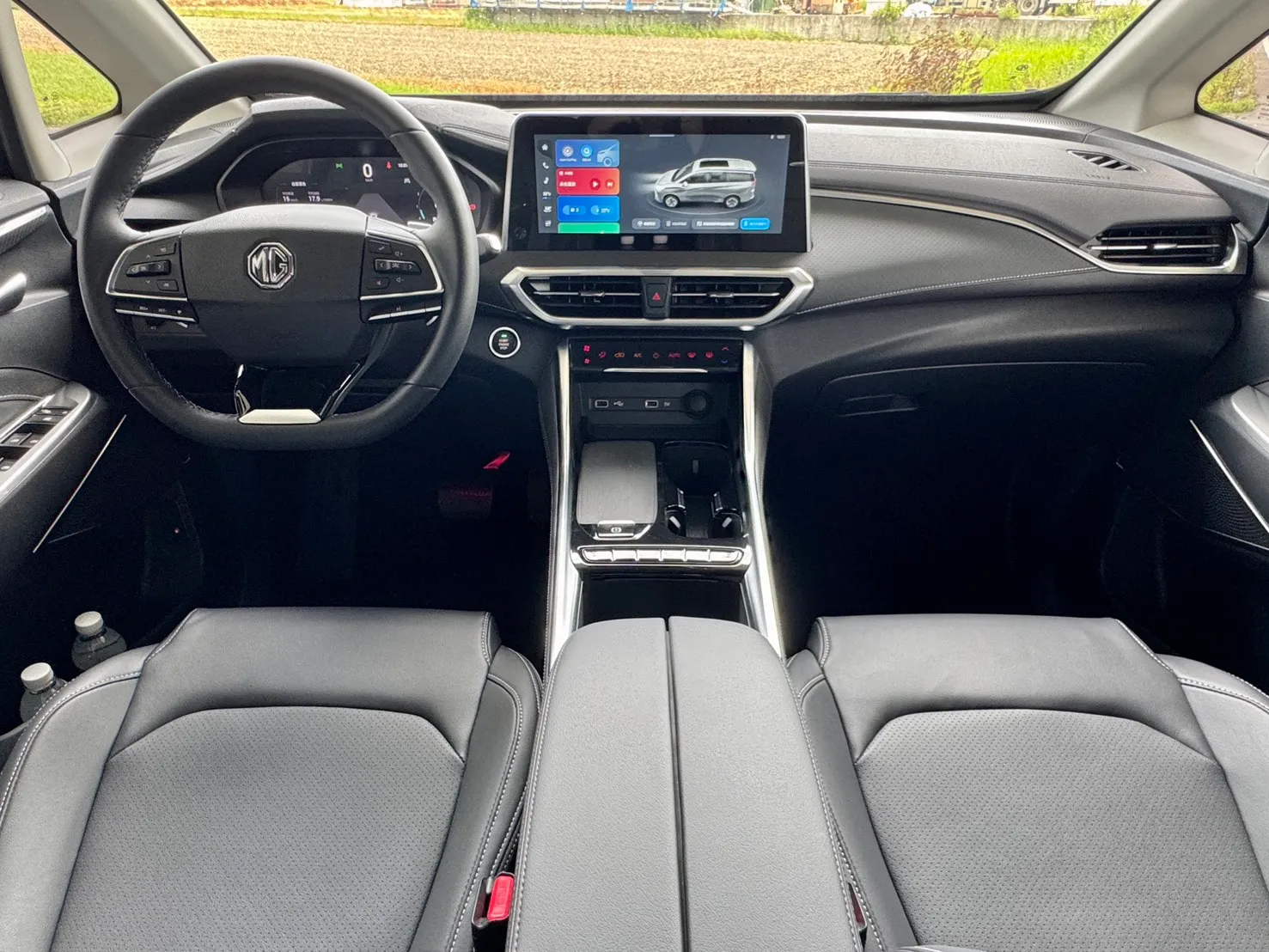 20250919-MG G50 Plus導入雙12.3吋大螢幕（全數位儀表＋觸控影音主機）。（劉芯衣攝）