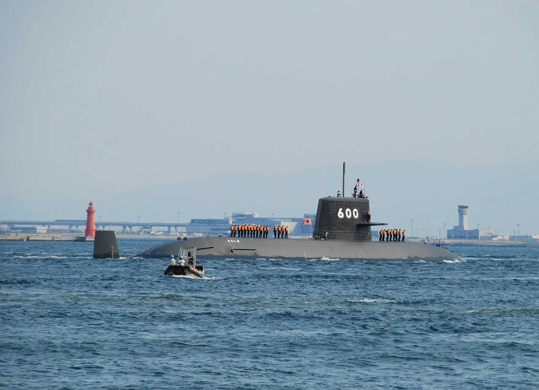 日本海上自衛隊現役親潮級「持潮」潛艦。（翻攝自海上自衛隊）