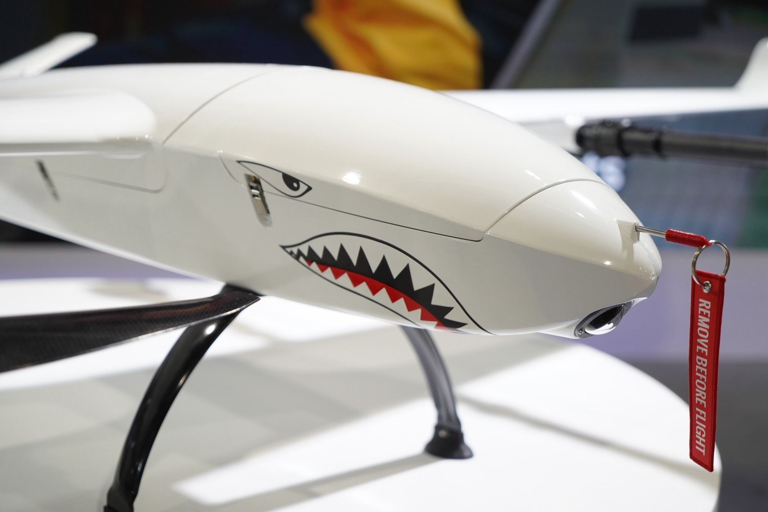 20250920-「颱風」垂直起降偵蒐無人機。（張曜麟攝）