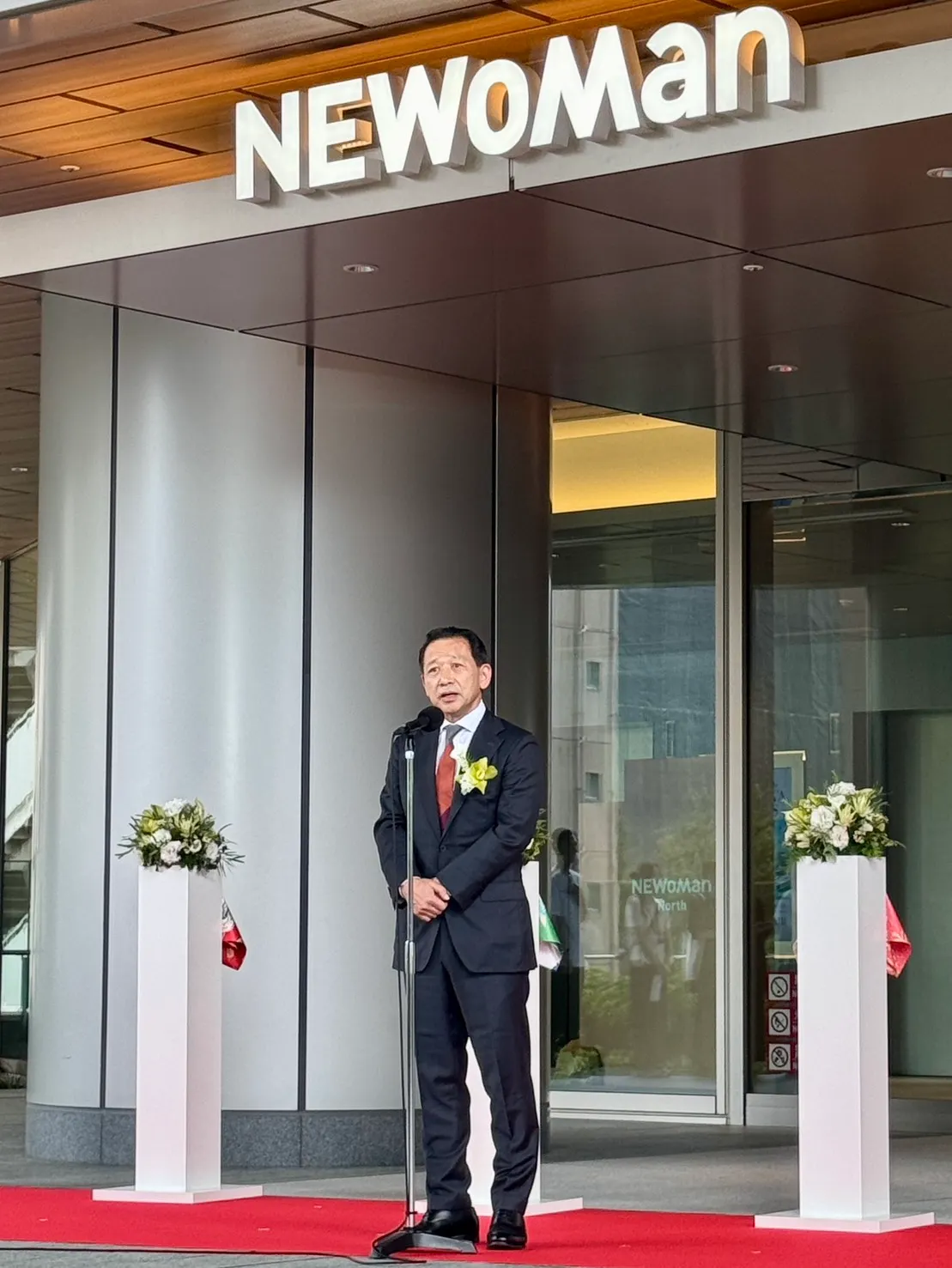 株式會社LUMINE代表取締役社長表輝幸。（黃信維攝）