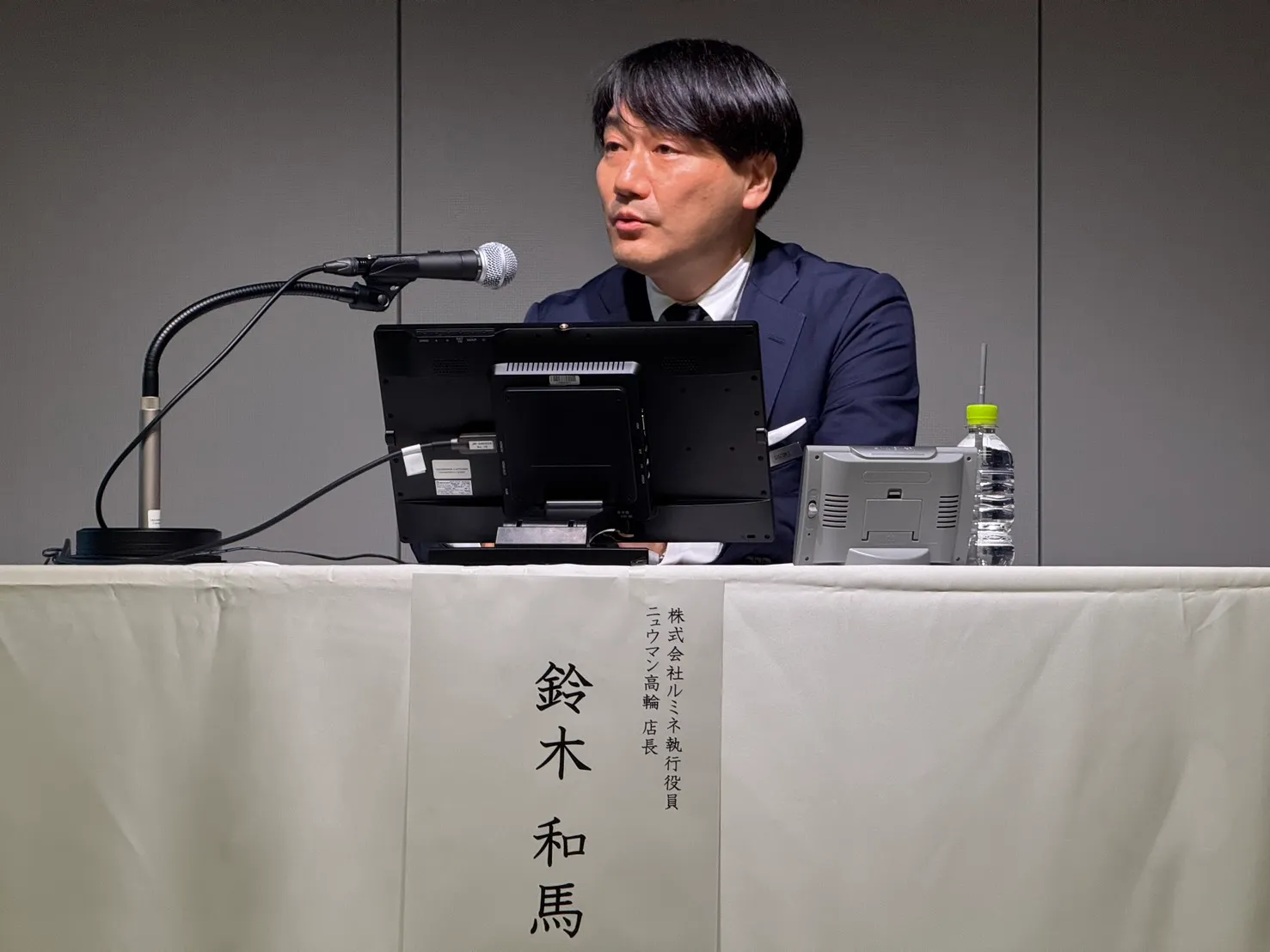 LUMINE執行役員兼NEWoMan高輪店長鈴木和馬。（黃信維攝）