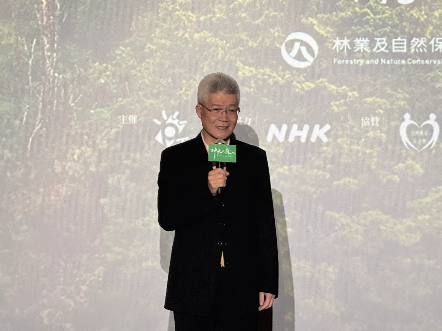 台灣公共電視董事長胡元輝。（黃信維攝）