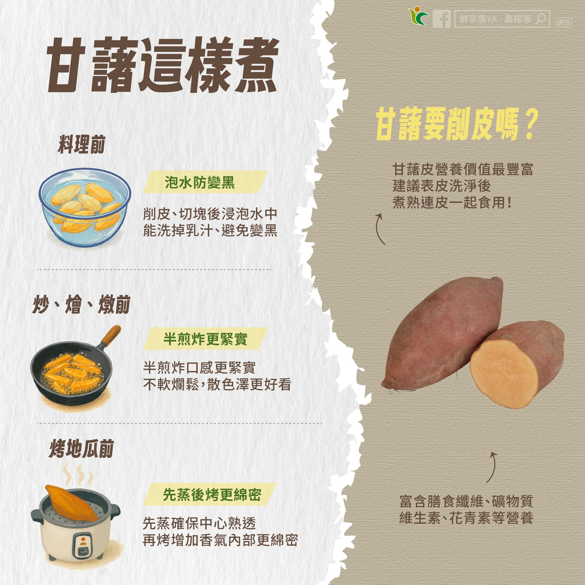 地瓜怎麼煮才好吃？（圖／取自農糧署）