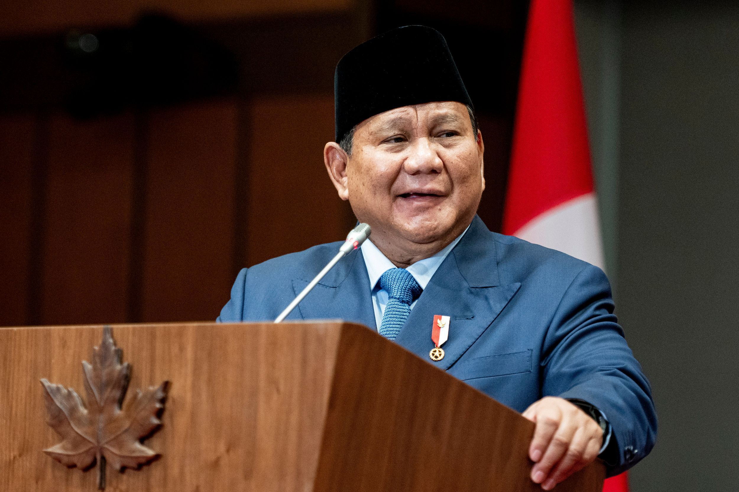印尼現任總統蘇比安托。（美聯社）
