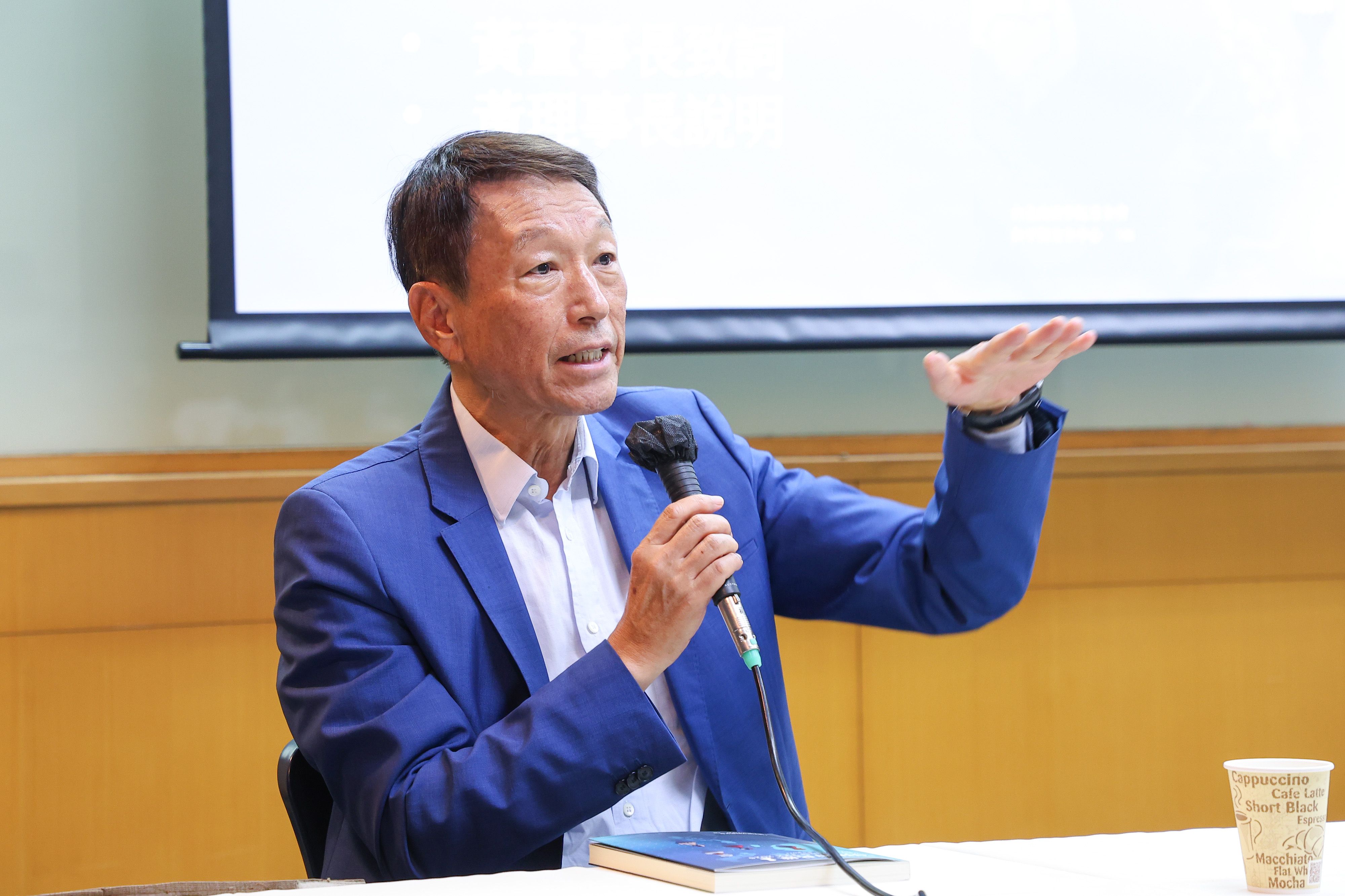 20250926-前參謀總長李喜明26日出席《台海防衛兵推總結報告》新書發表會。（顏麟宇攝）