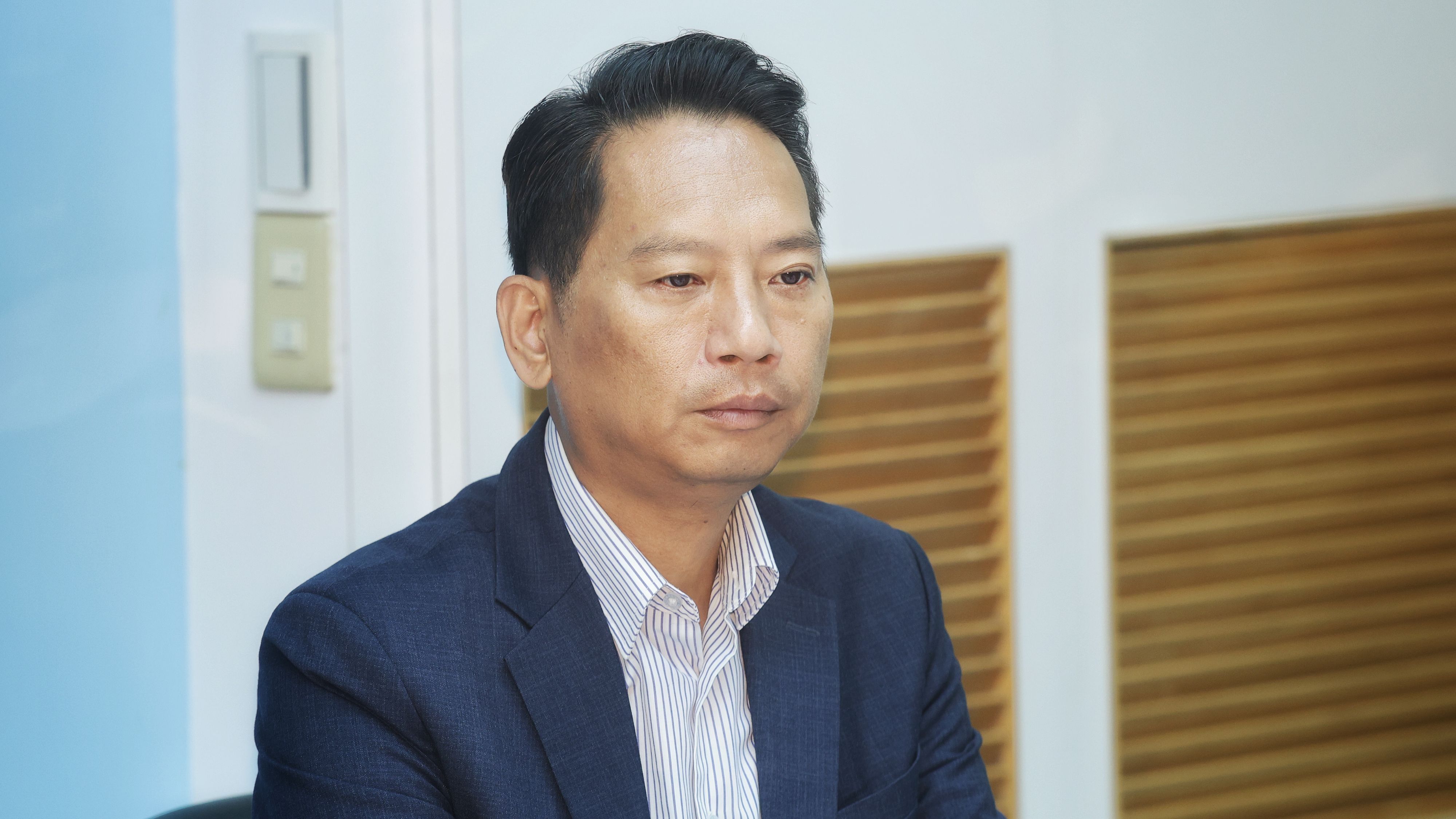 宜蘭縣議會議長張勝德。（柯承惠攝）