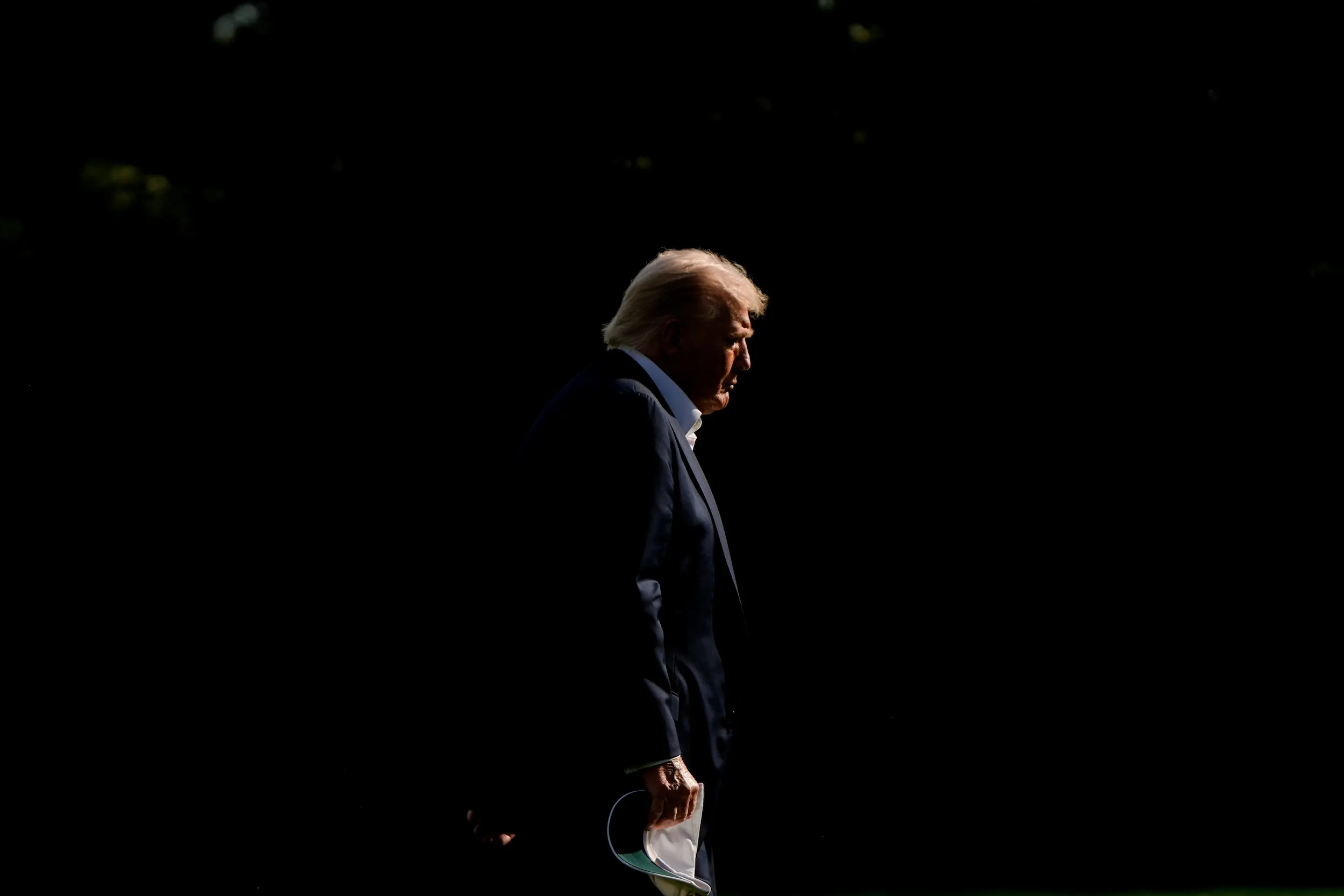 アメリカ大統領トランプ。（美聯社）