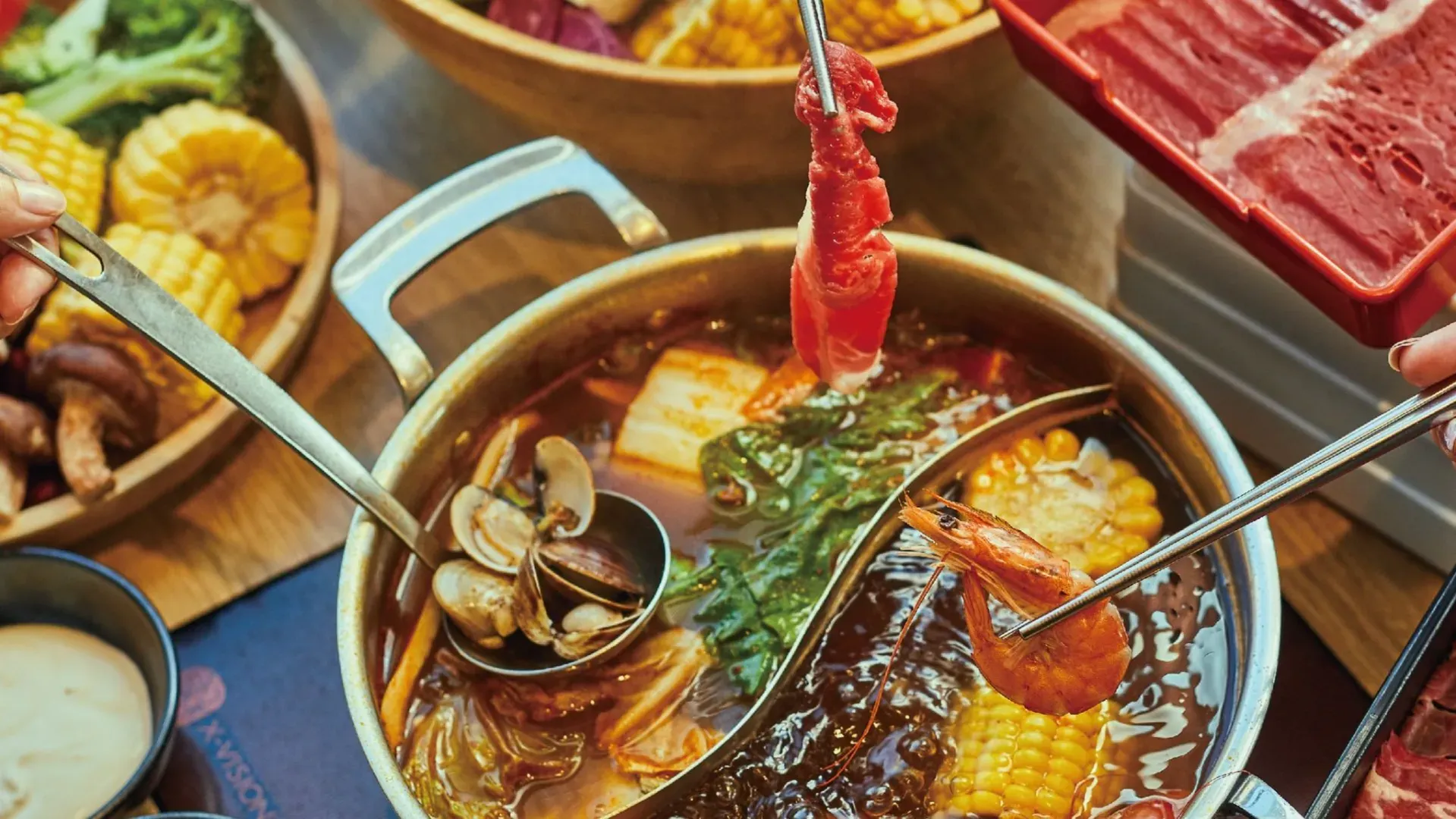 涮乃葉。（圖／取自涮乃葉 syabu-yo 日式涮涮鍋吃到飽FB）