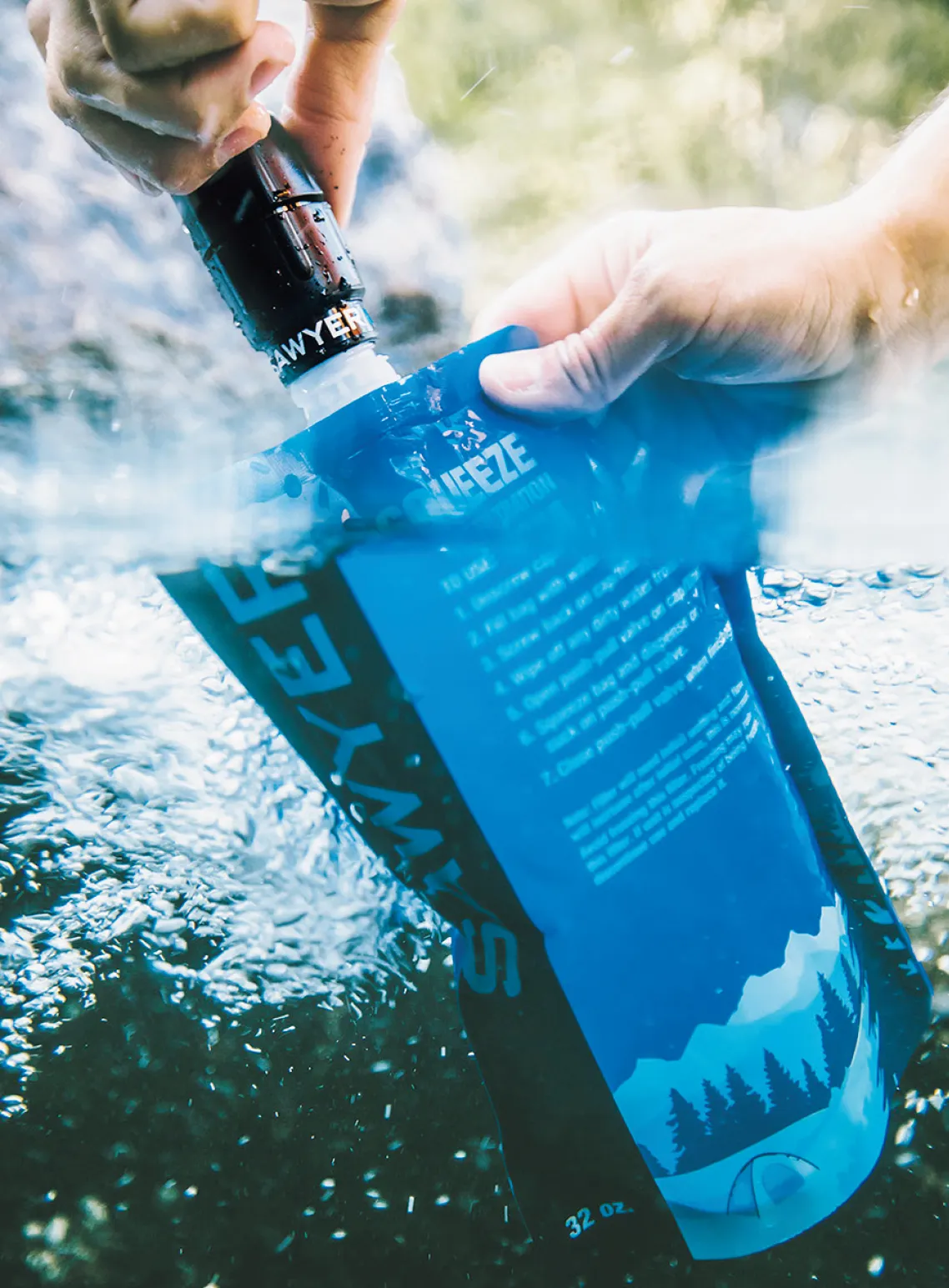 【SAWYER】Micro Squeeze Filter SP2129 濾水器（圖／蘋果屋提供）