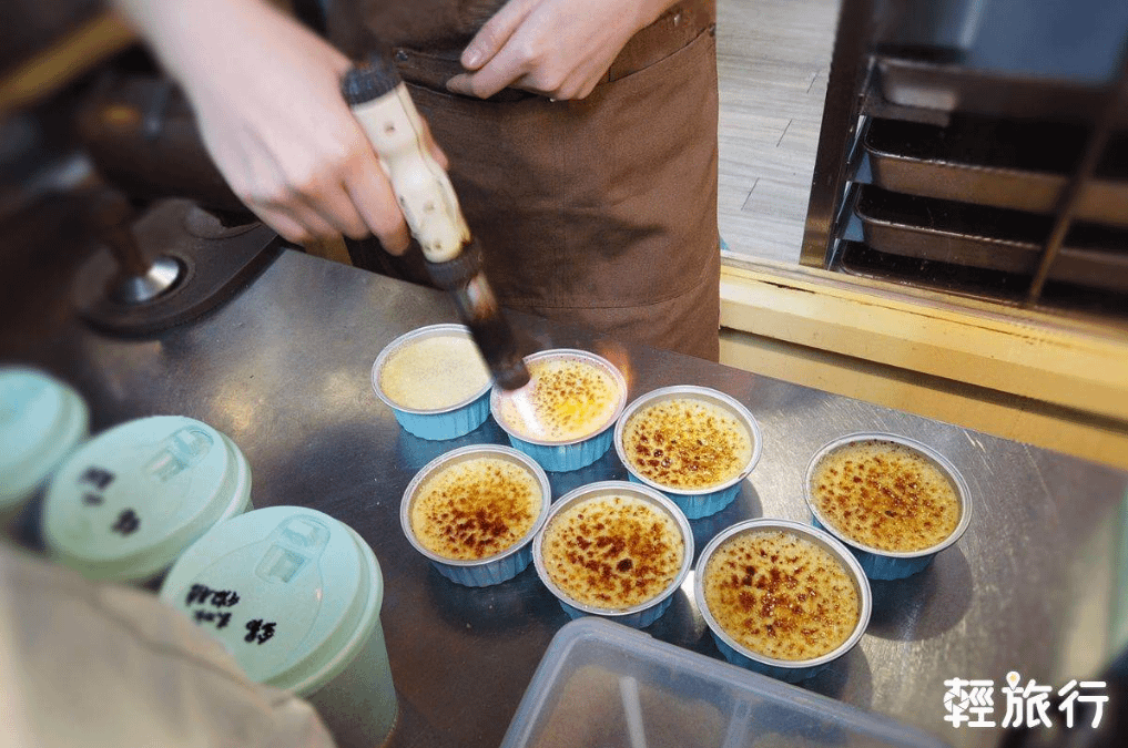 台北水源市場美食推薦：索菲烤布蕾。（圖／輕旅行提供）