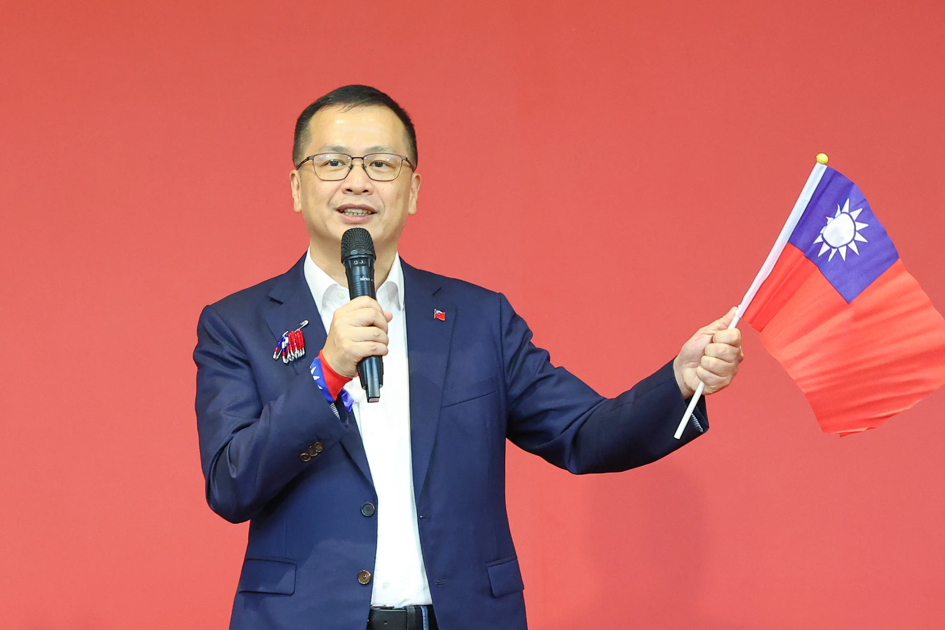 20251003-国民党主席候補、ロ・トキョウ3日開催「自強連結大会」。（顏麟宇撮影）