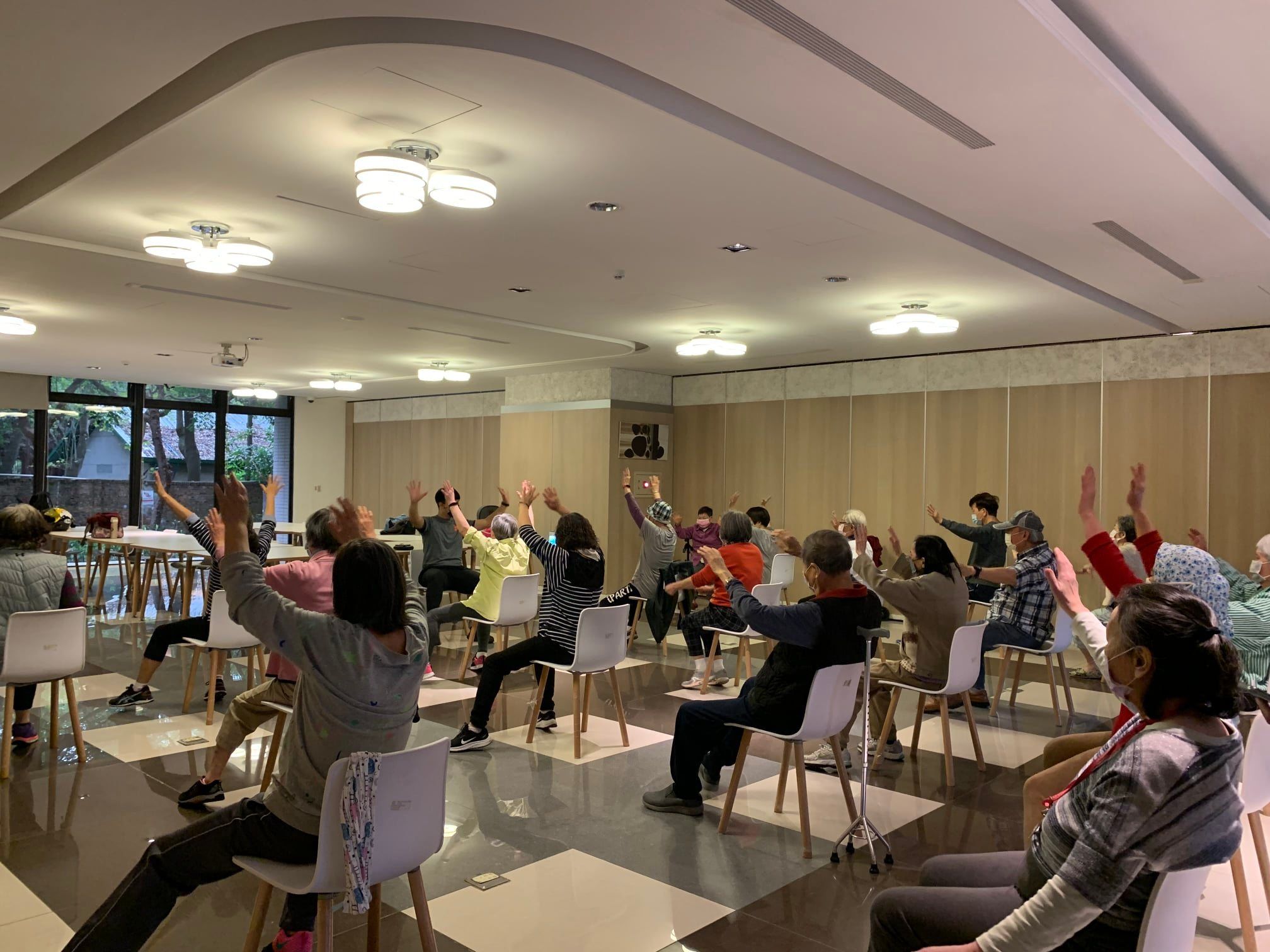 樂陶居銀髮健康住宅。（圖／取自樂陶居樂齡健康宅-中和館臉書）