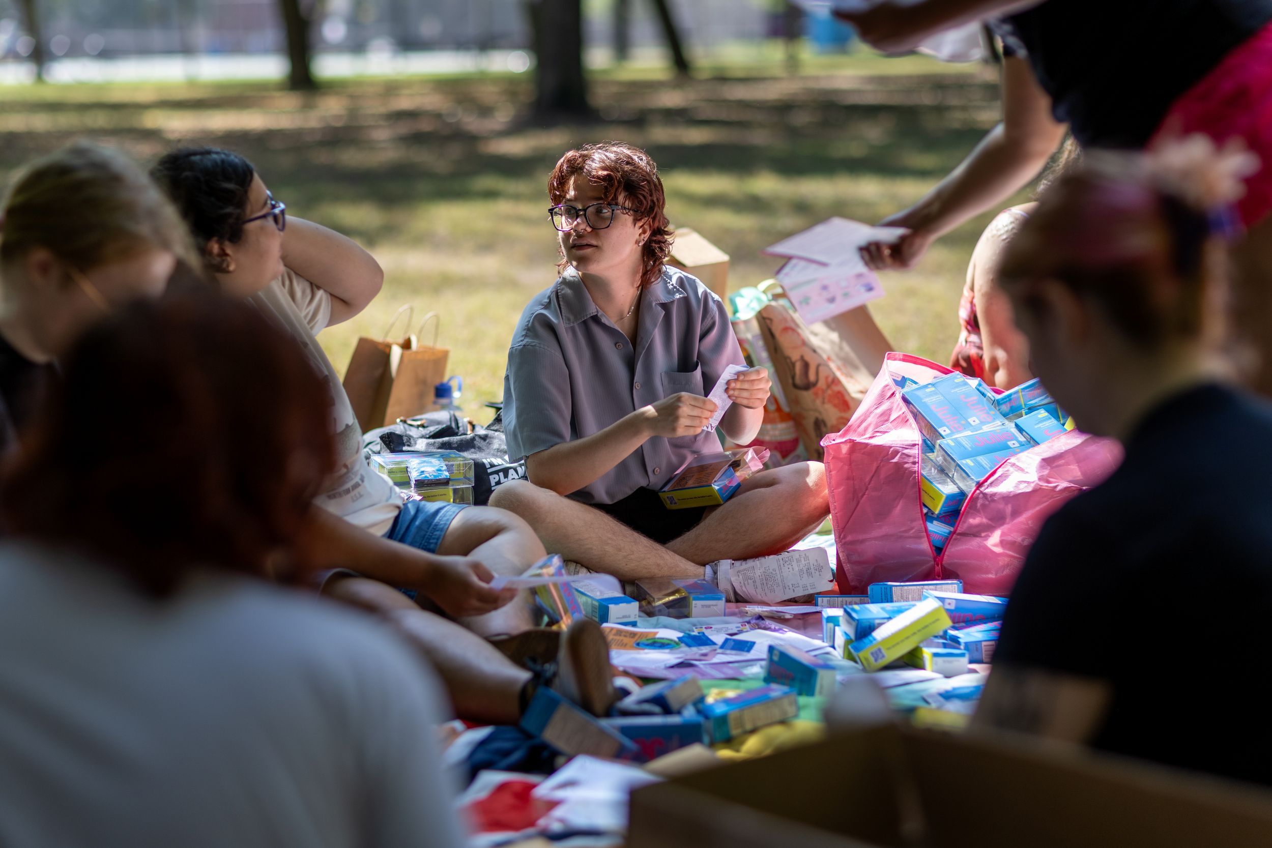 位於芝加哥、私立天主教學府帝博大學（DePaul University）校園一景。（美聯社）