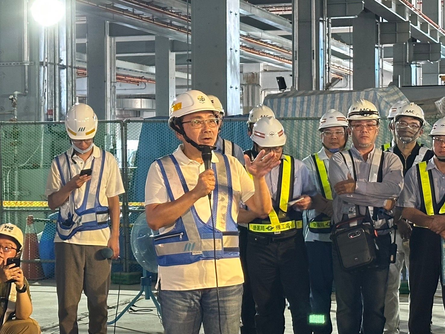 金城機廠坐落於板橋、中和、土城交界處，具備儲車、維修、測試、保養、調度等全方位功能之五級機廠。(圖/新北市政府捷運工程局)