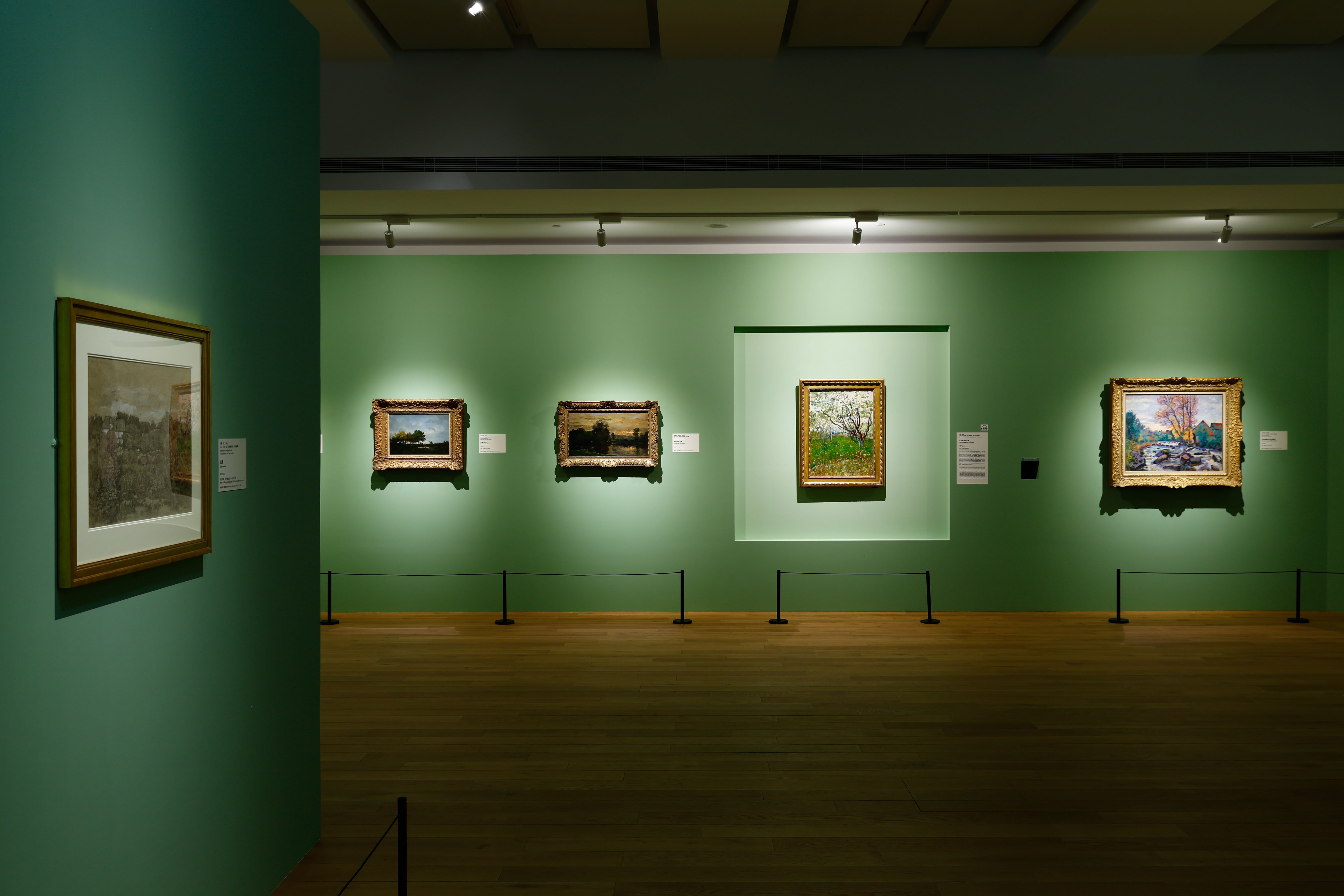 展覽以「身體姿態」、「肖像與人物」、「徜徉自然」、「從城市到鄉村」、「水岸風光」5大主題構成策展主軸，有81幅真跡來台。（時藝多媒體提供）