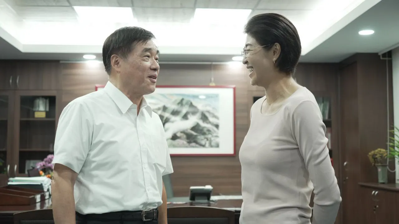 許淑華表態力挺郝龍斌。（取自郝龍斌臉書）