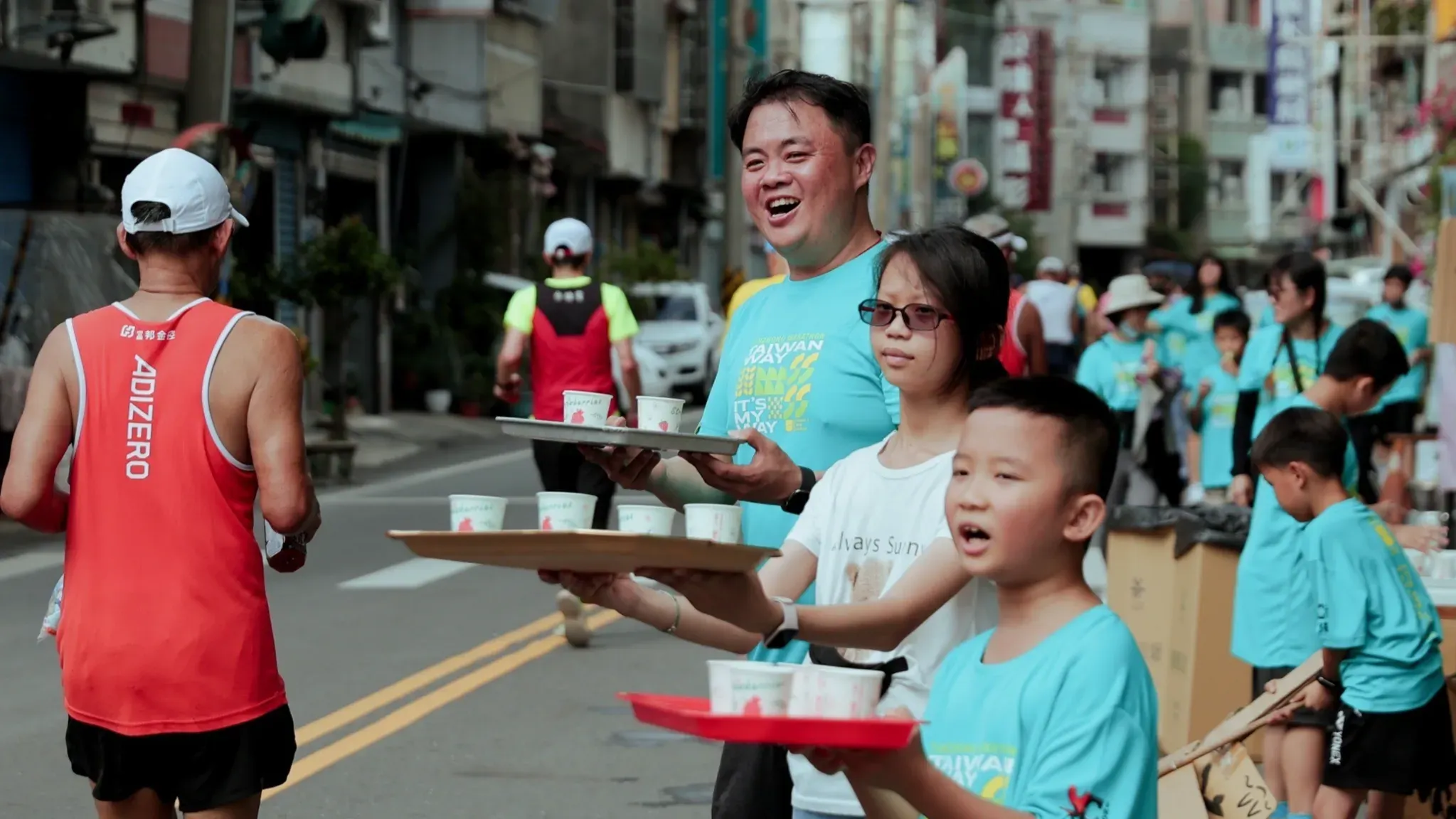 田中馬拉松。（圖／取自台灣米倉田中臉書）