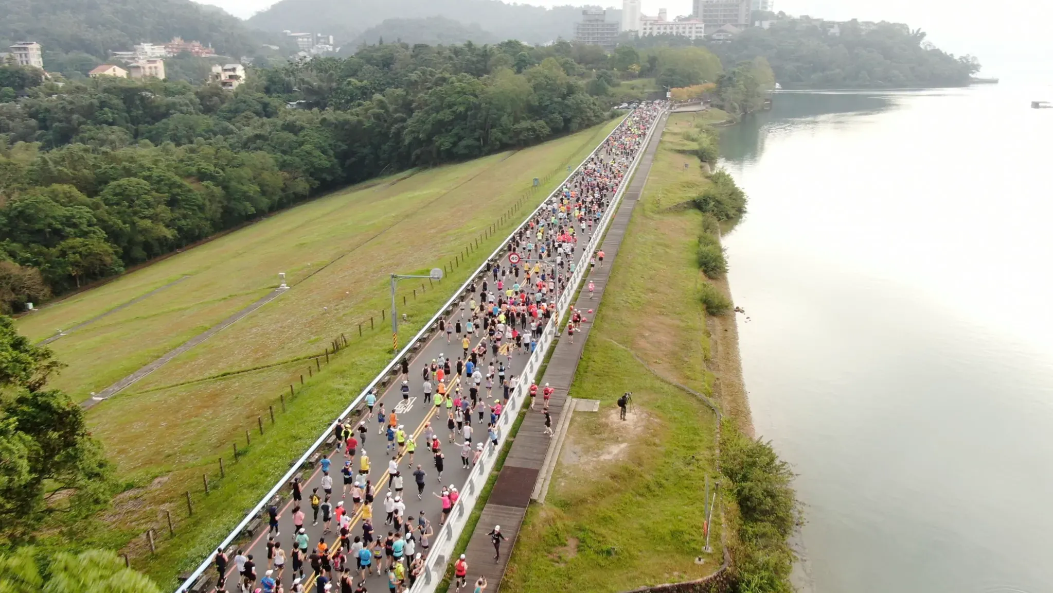 日月潭環湖馬拉松。（圖／取自日月潭環湖馬拉松臉書）