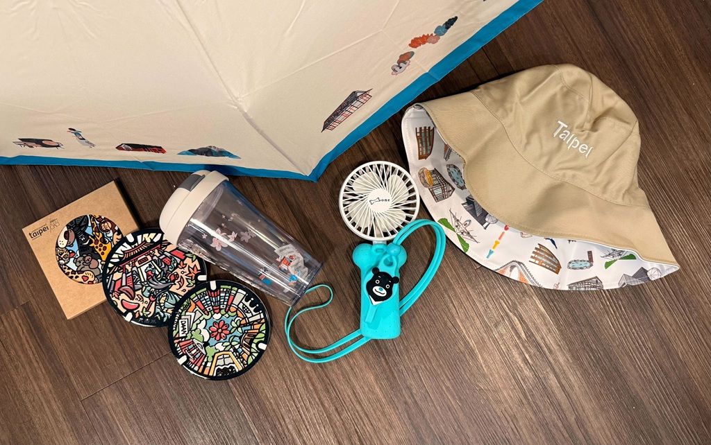 參加「YO！樂臺北 - 六感充電小旅行」FB活動，有機會獲得臺北城市紀念品。（圖／臺北市政府觀傳局提供）