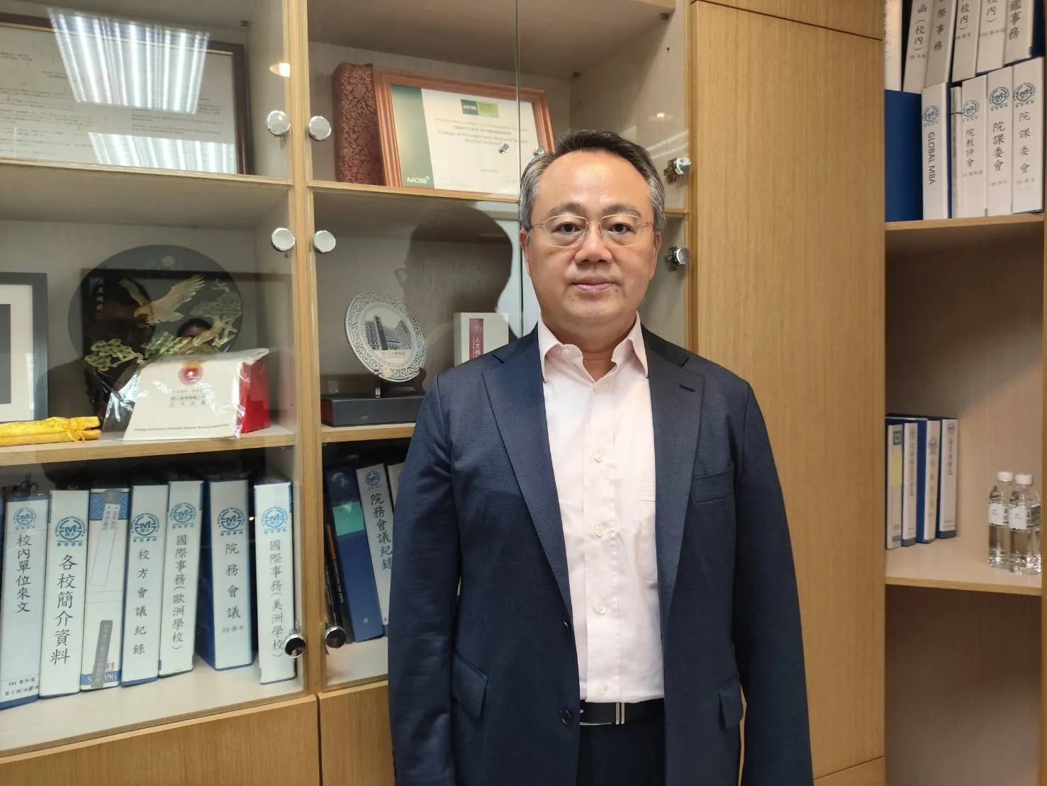 蔡院長指出，臺灣的優勢在於東方文化底蘊，而這正是臺灣品牌在國際市場上的獨特資產。(圖/鄧亦涵攝)