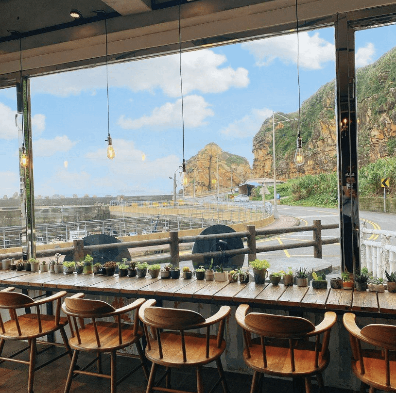 北海岸必去咖啡廳推薦：一粒沙咖啡廳（圖／取自IG@yaya_616_holly）