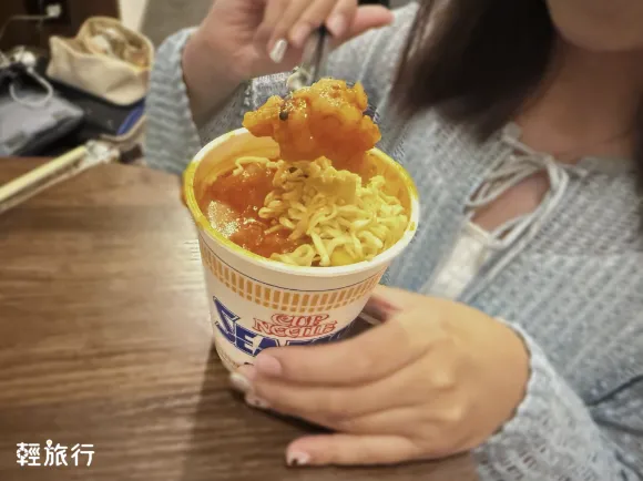 日本超商美食推薦：7-11海老起司泡麵（圖／輕旅行提供）