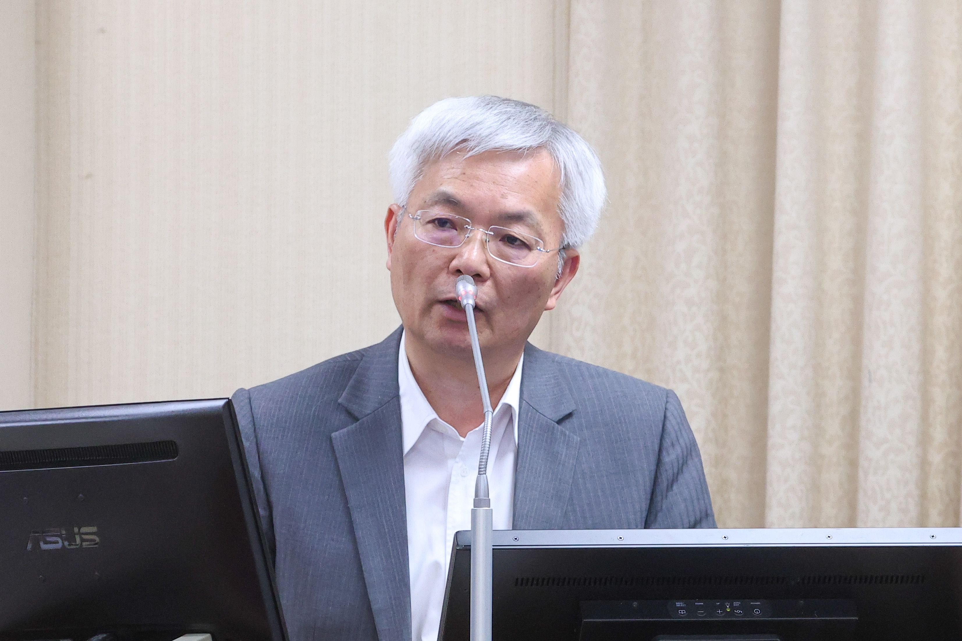 20251015-警政署長張榮興15日於外交國防委員會備詢。(顏麟宇攝)