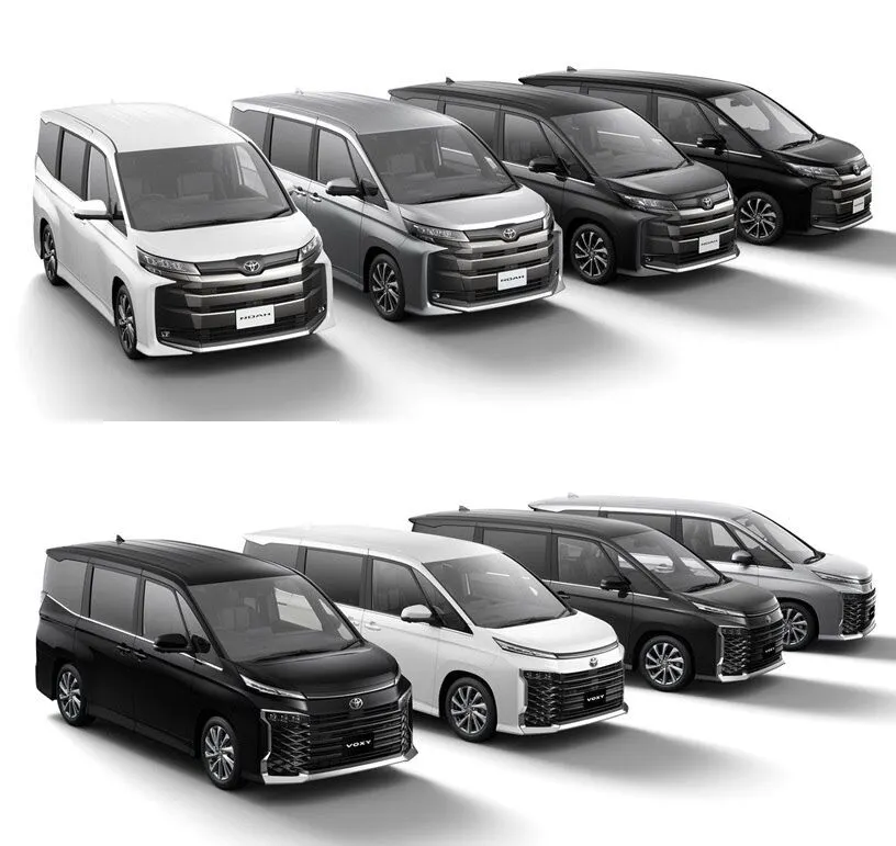 ▲Toyota Noah、Voxy提供多樣化外觀選擇，空間機能強勢，且還有油電加持。（圖／Toyota）