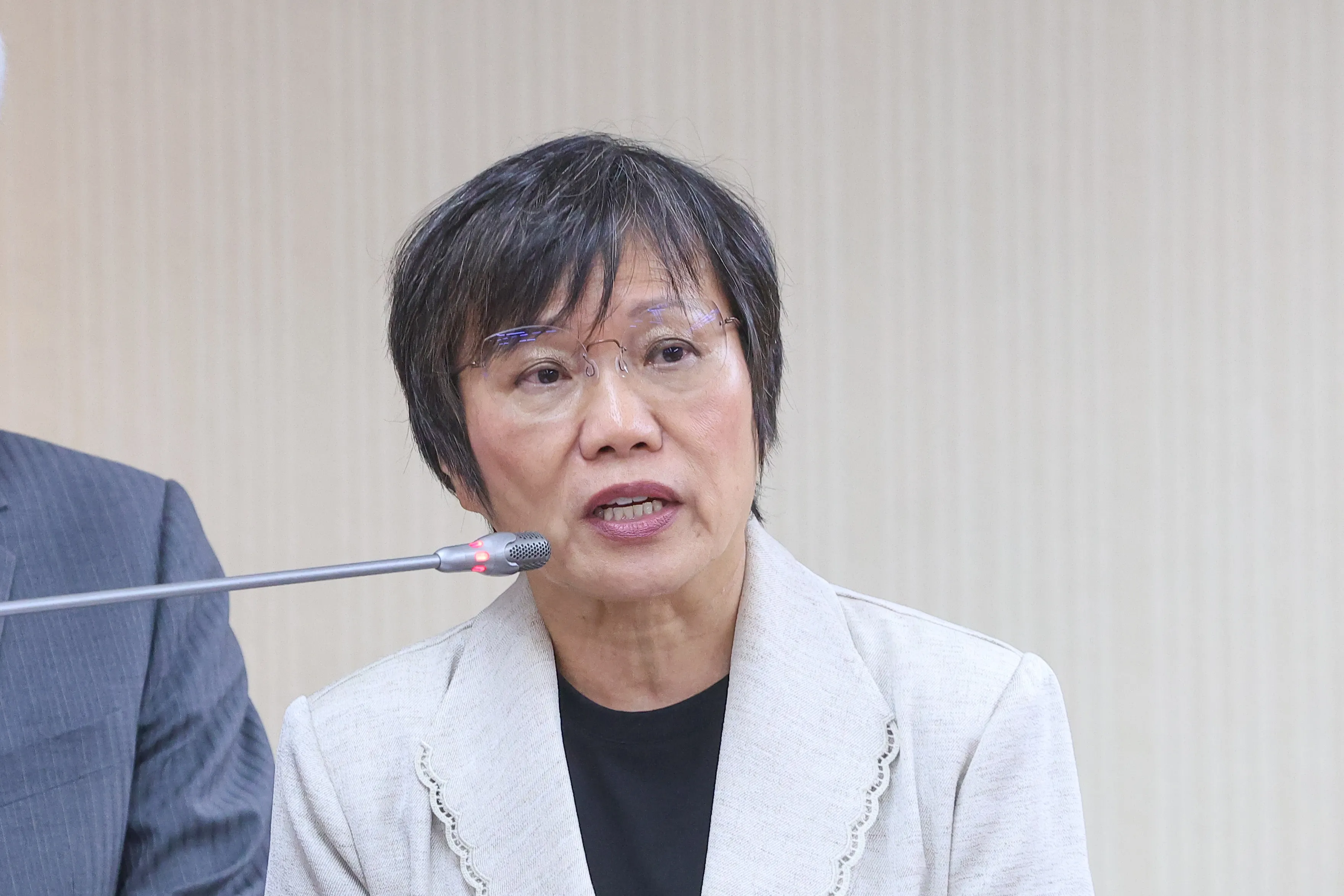 20251016-内政部長劉世芳16日於内政委員会備詢。（顏麟宇攝）